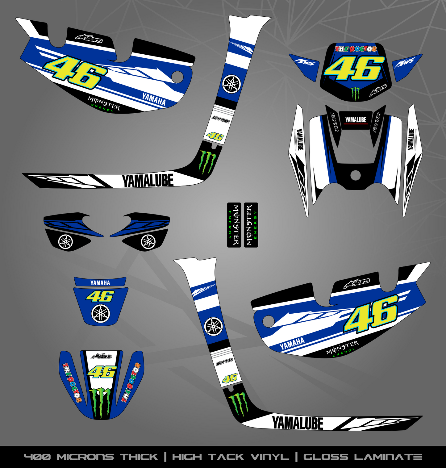 Full Sticker Kit for Yamaha BWS 100 2T (2002-2011)