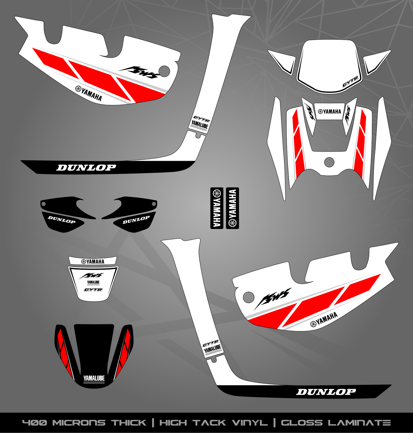 Full Sticker Kit for Yamaha BWS 100 2T (2002-2011)