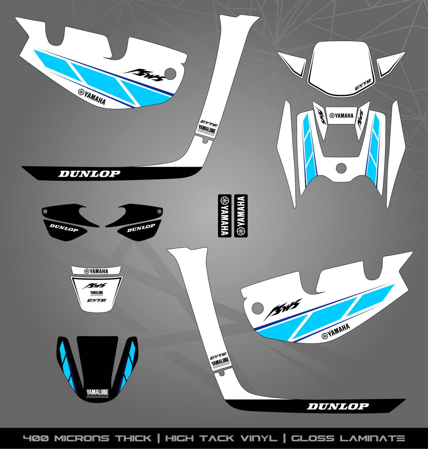 Full Sticker Kit for Yamaha BWS 100 2T (2002-2011)
