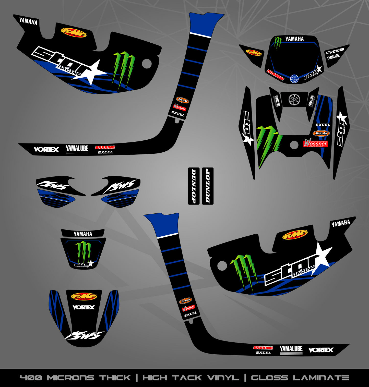 Full Sticker Kit for Yamaha BWS 100 2T (2002-2011)