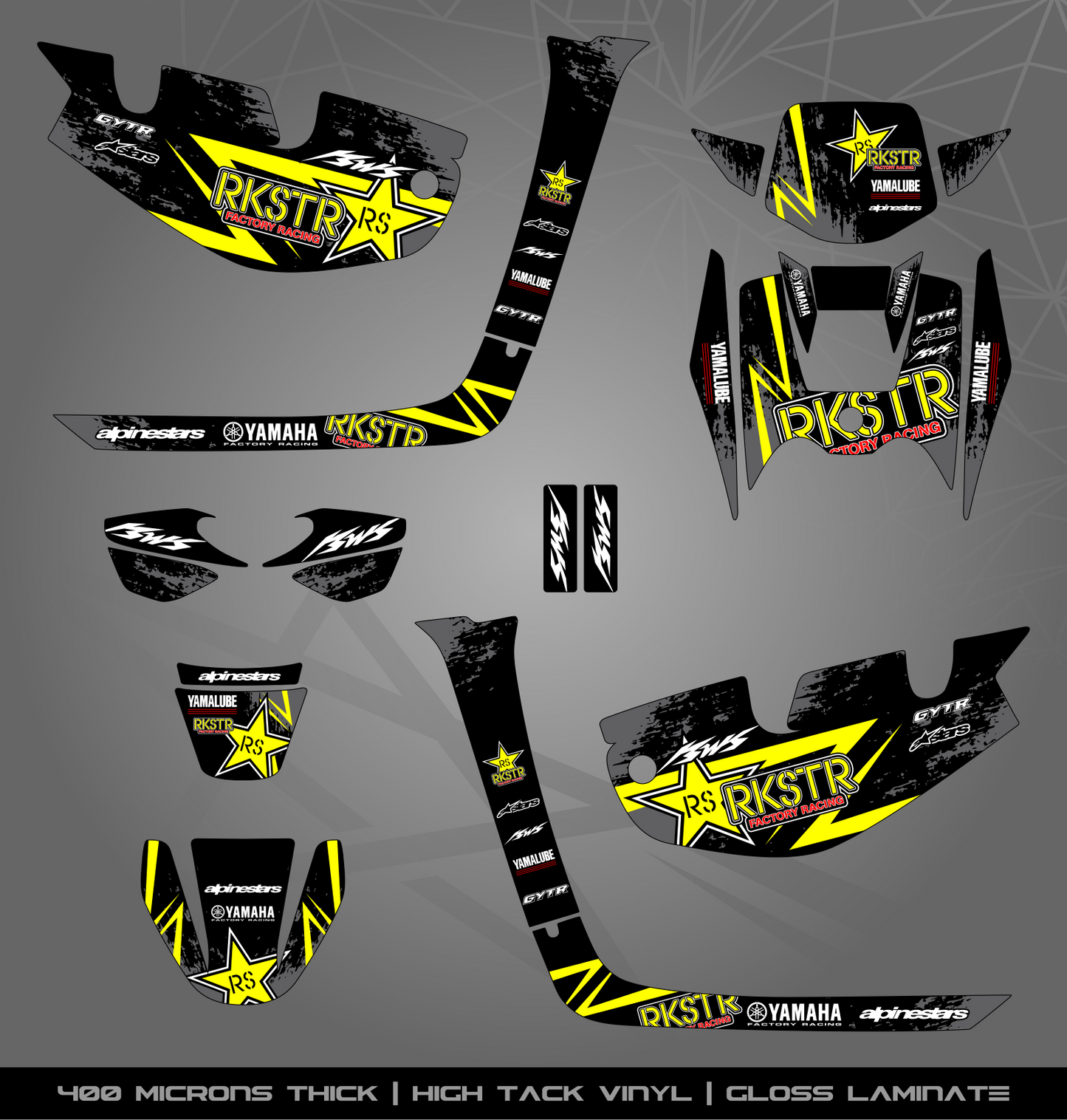 Full Sticker Kit for Yamaha BWS 100 2T (2002-2011)
