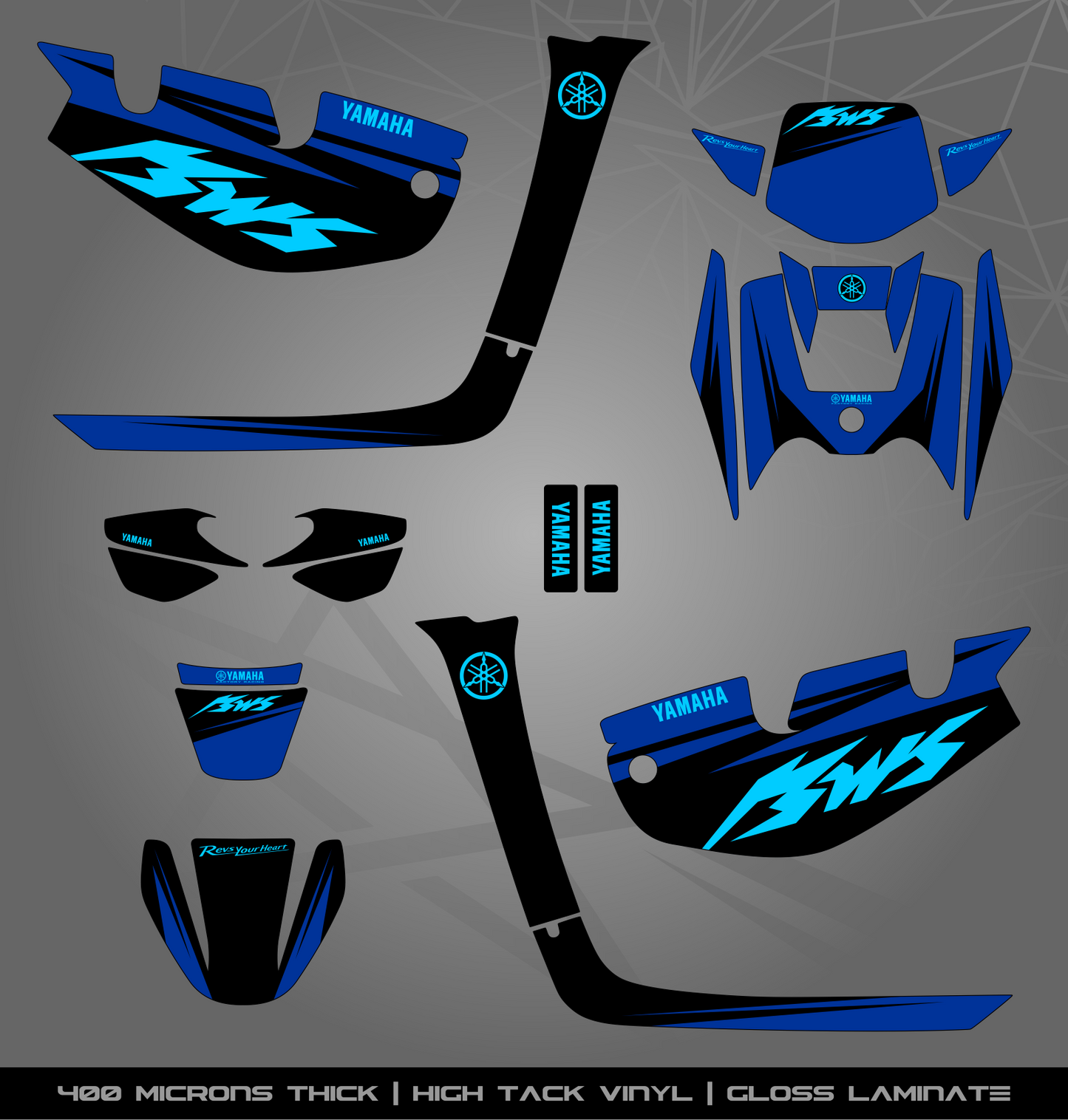 Full Sticker Kit for Yamaha BWS 100 2T (2002-2011)