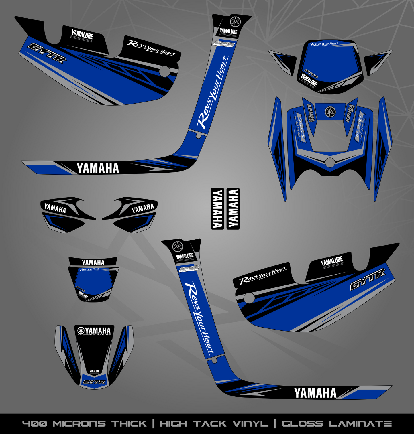 Full Sticker Kit for Yamaha BWS 100 2T (2002-2011)
