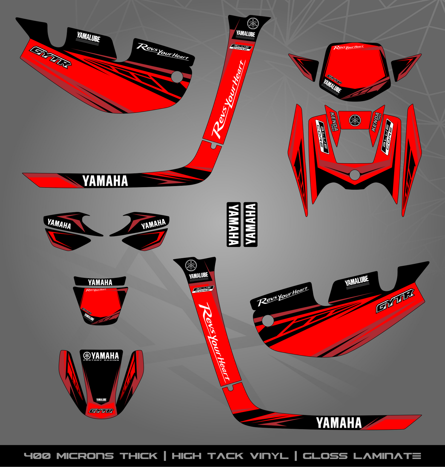 Full Sticker Kit for Yamaha BWS 100 2T (2002-2011)