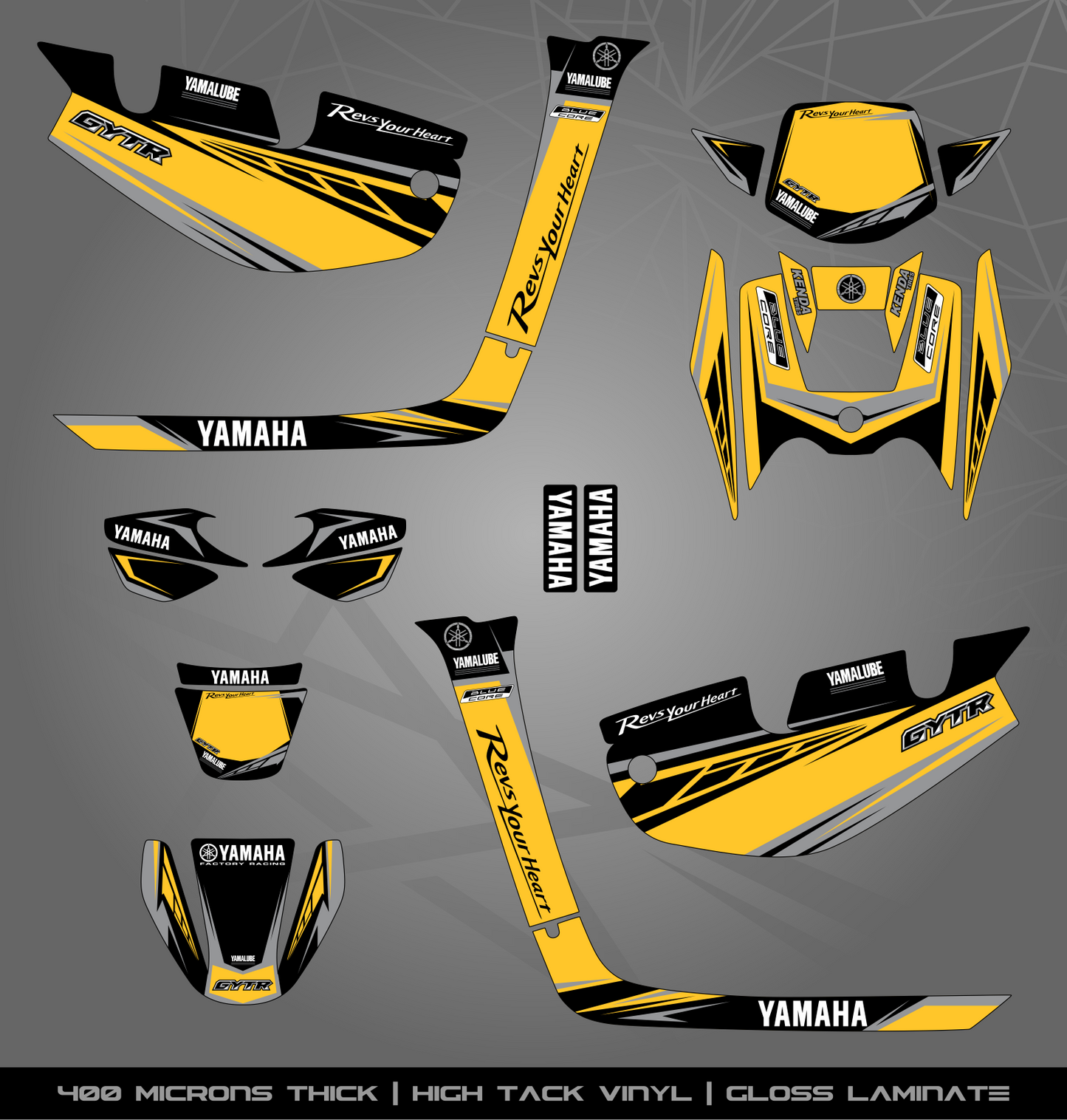 Full Sticker Kit for Yamaha BWS 100 2T (2002-2011)