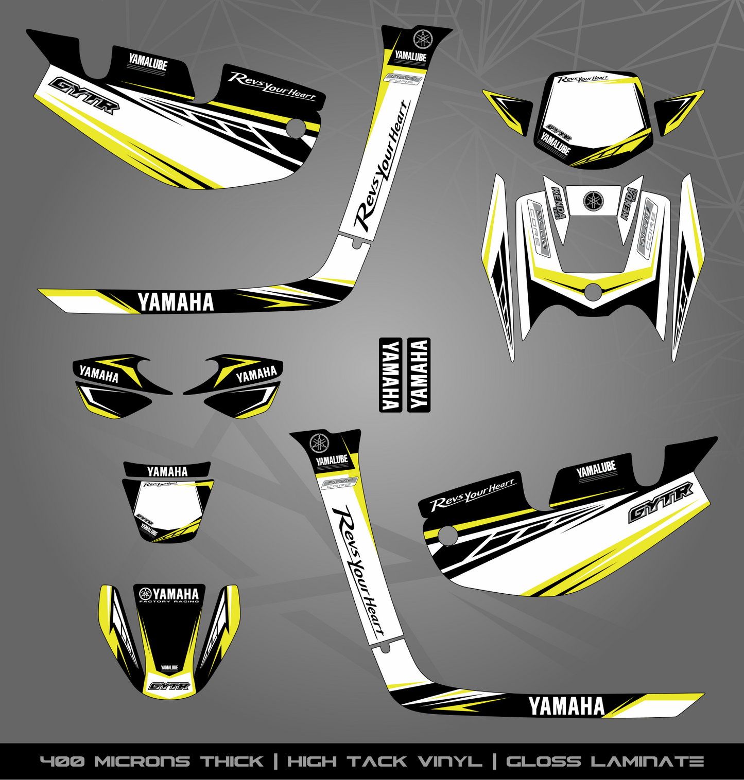 Full Sticker Kit for Yamaha BWS 100 2T (2002-2011)