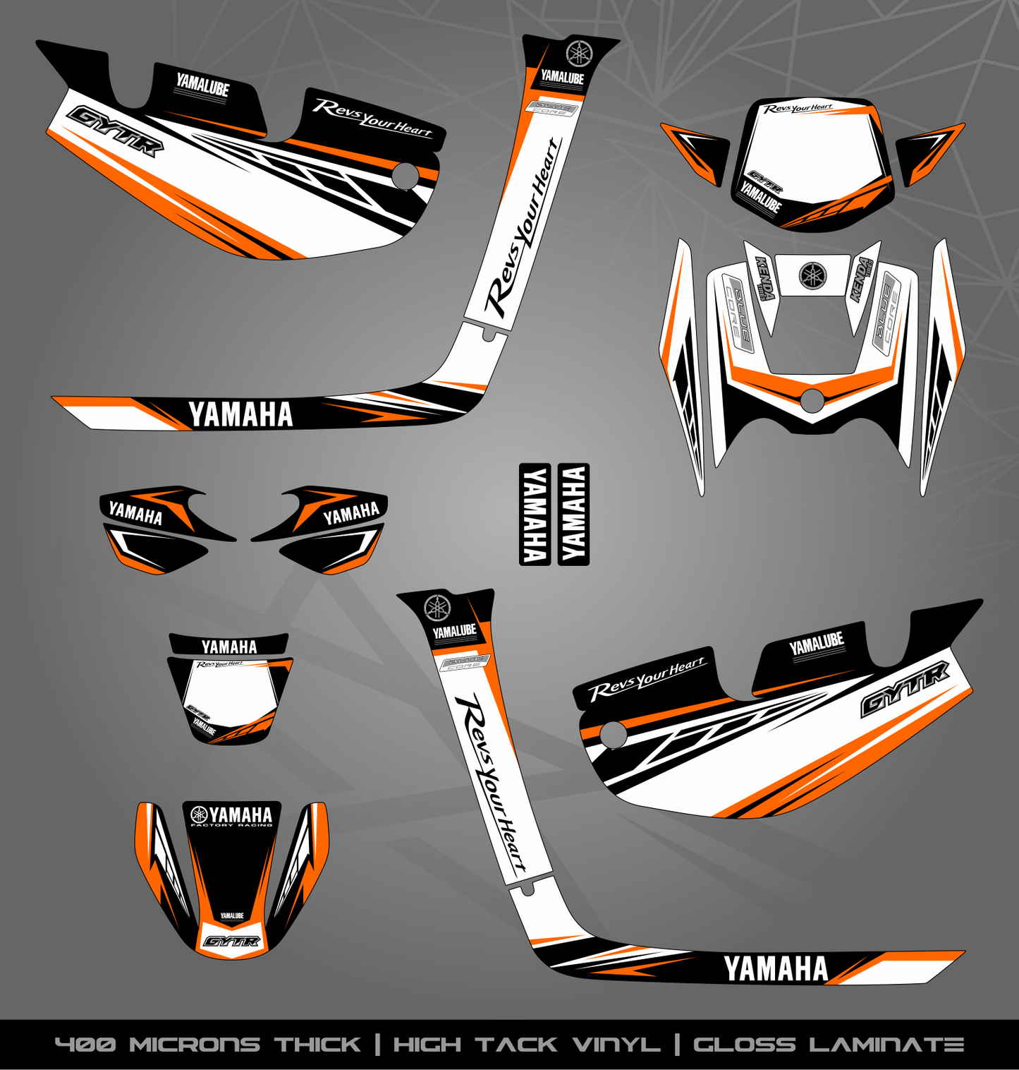 Full Sticker Kit for Yamaha BWS 100 2T (2002-2011)