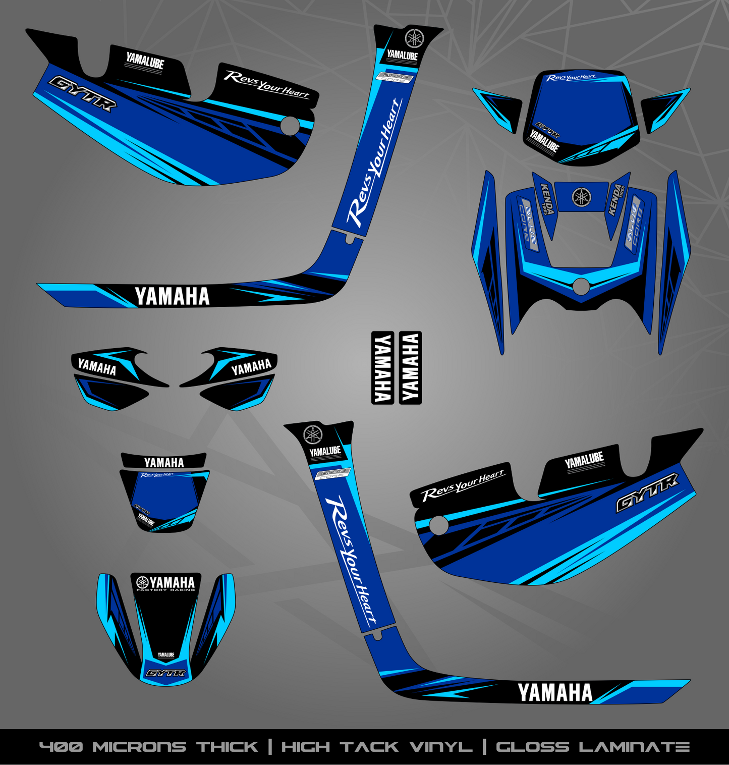 Full Sticker Kit for Yamaha BWS 100 2T (2002-2011)