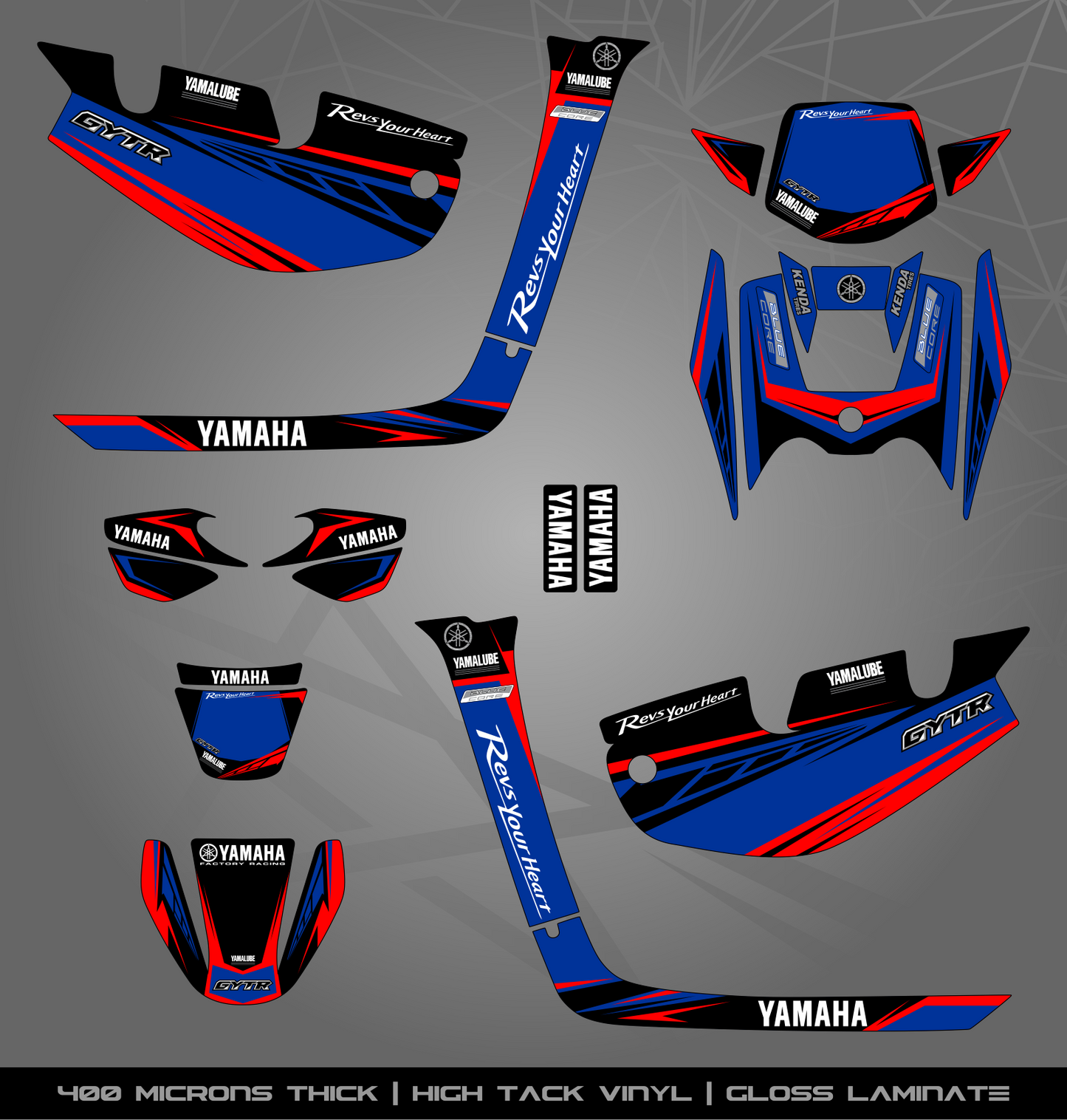 Full Sticker Kit for Yamaha BWS 100 2T (2002-2011)
