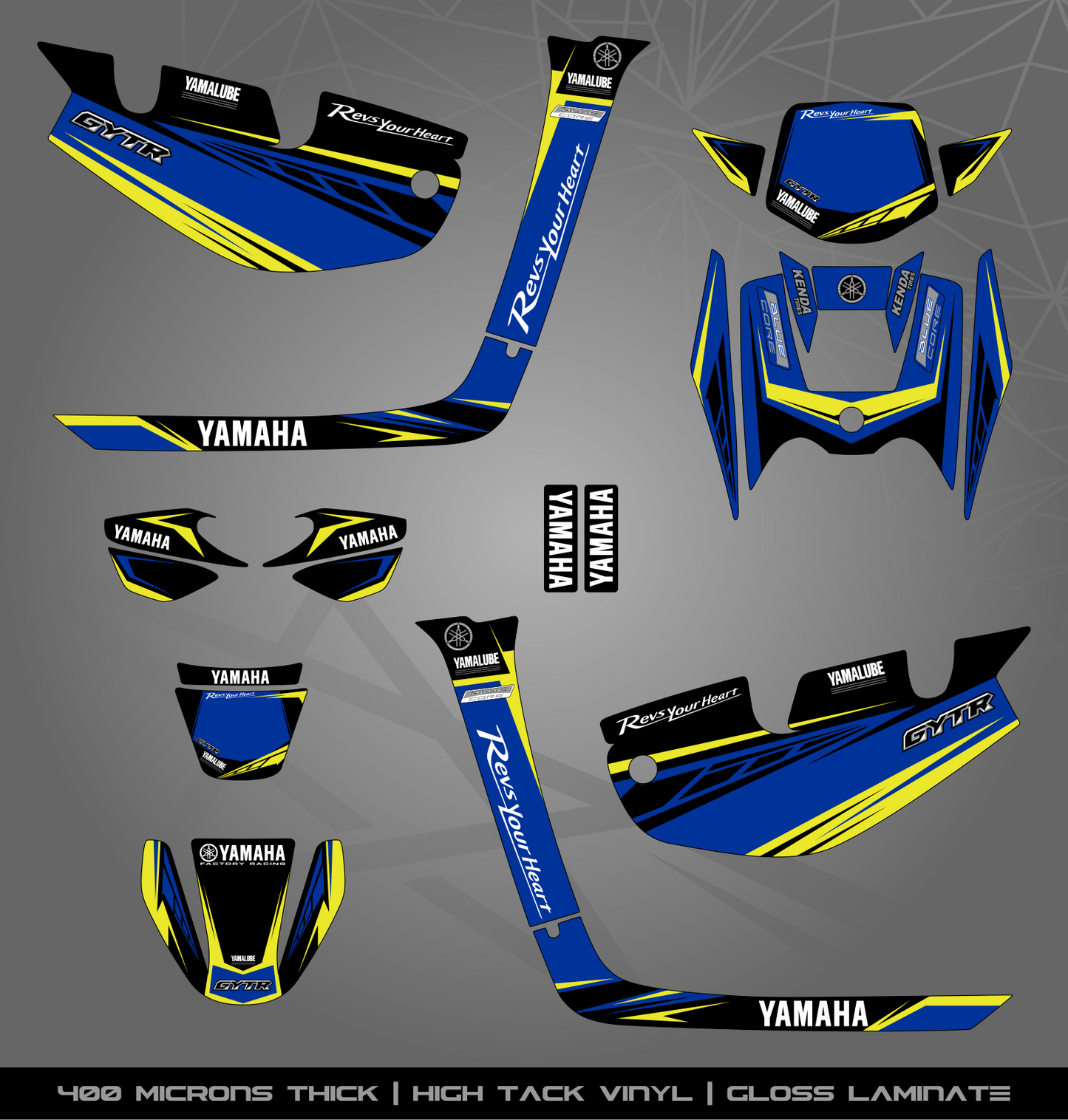 Full Sticker Kit for Yamaha BWS 100 2T (2002-2011)