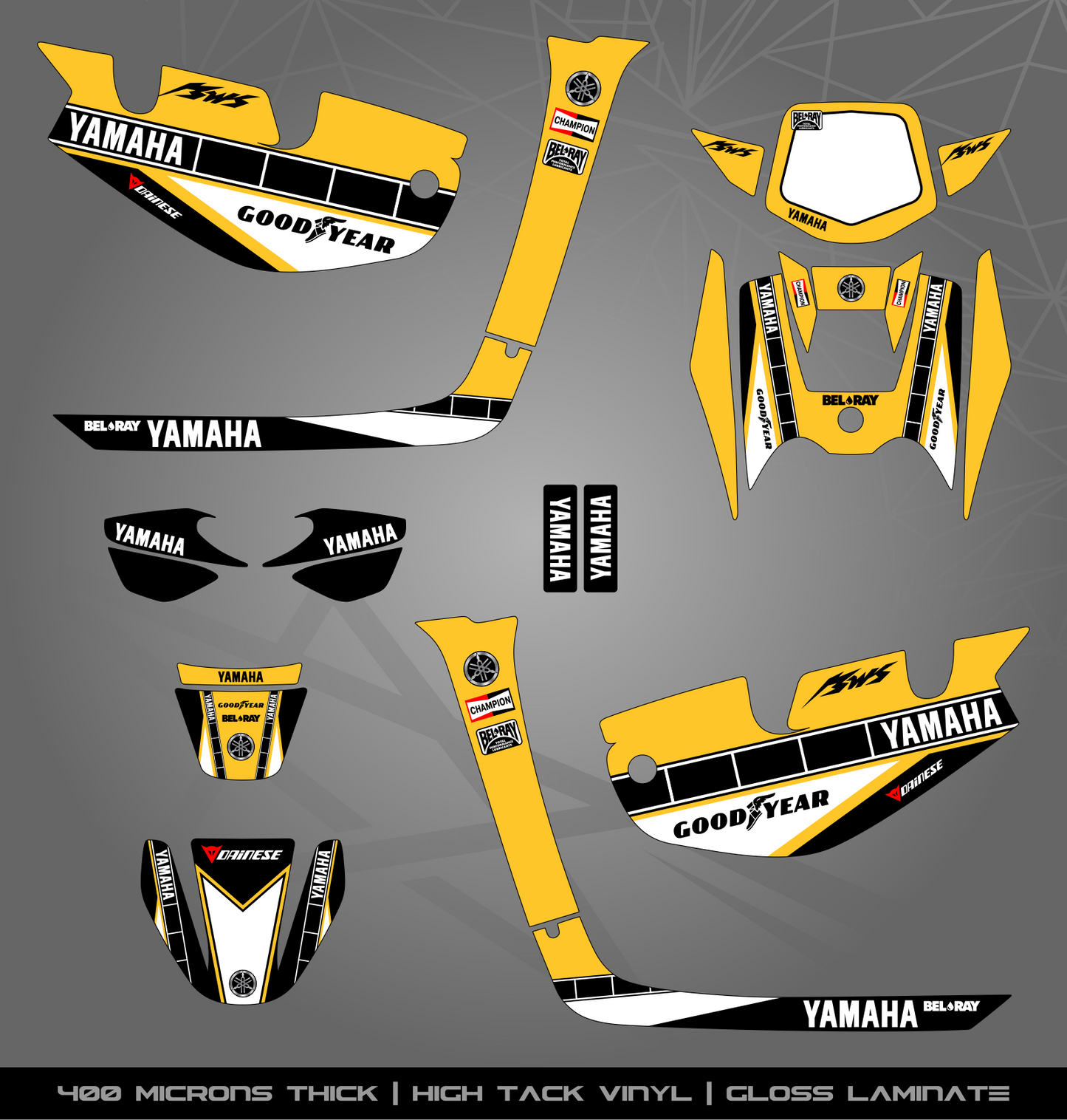 Full Sticker Kit for Yamaha BWS 100 2T (2002-2011)