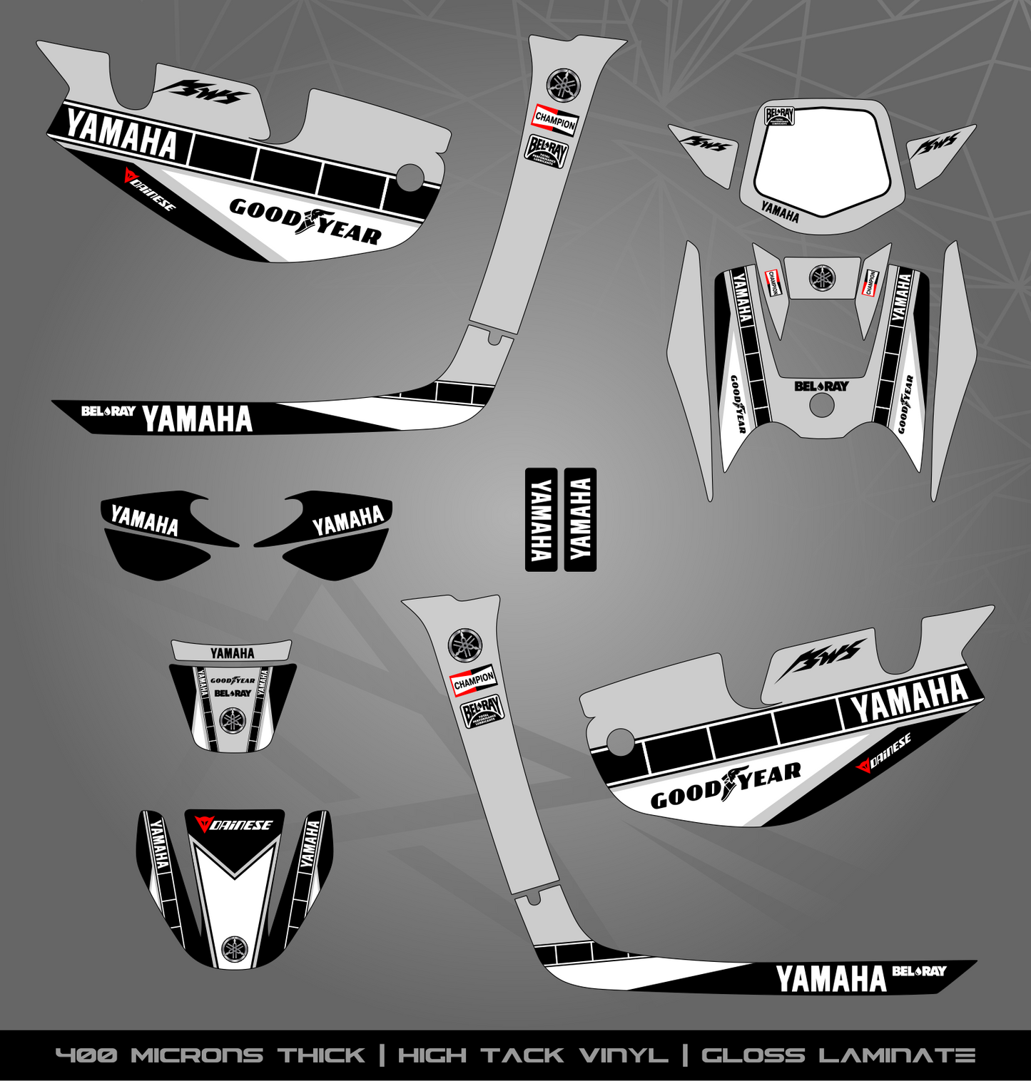 Full Sticker Kit for Yamaha BWS 100 2T (2002-2011)