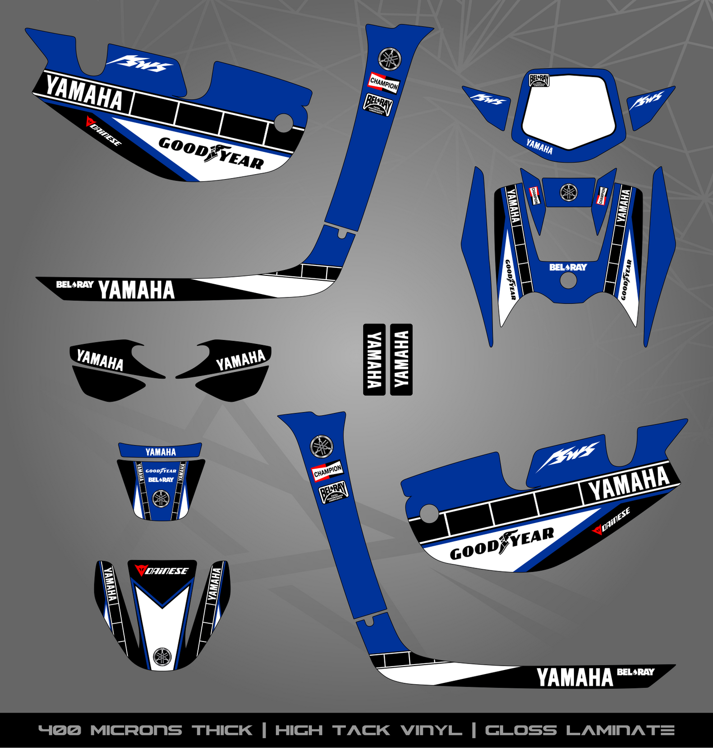 Full Sticker Kit for Yamaha BWS 100 2T (2002-2011)