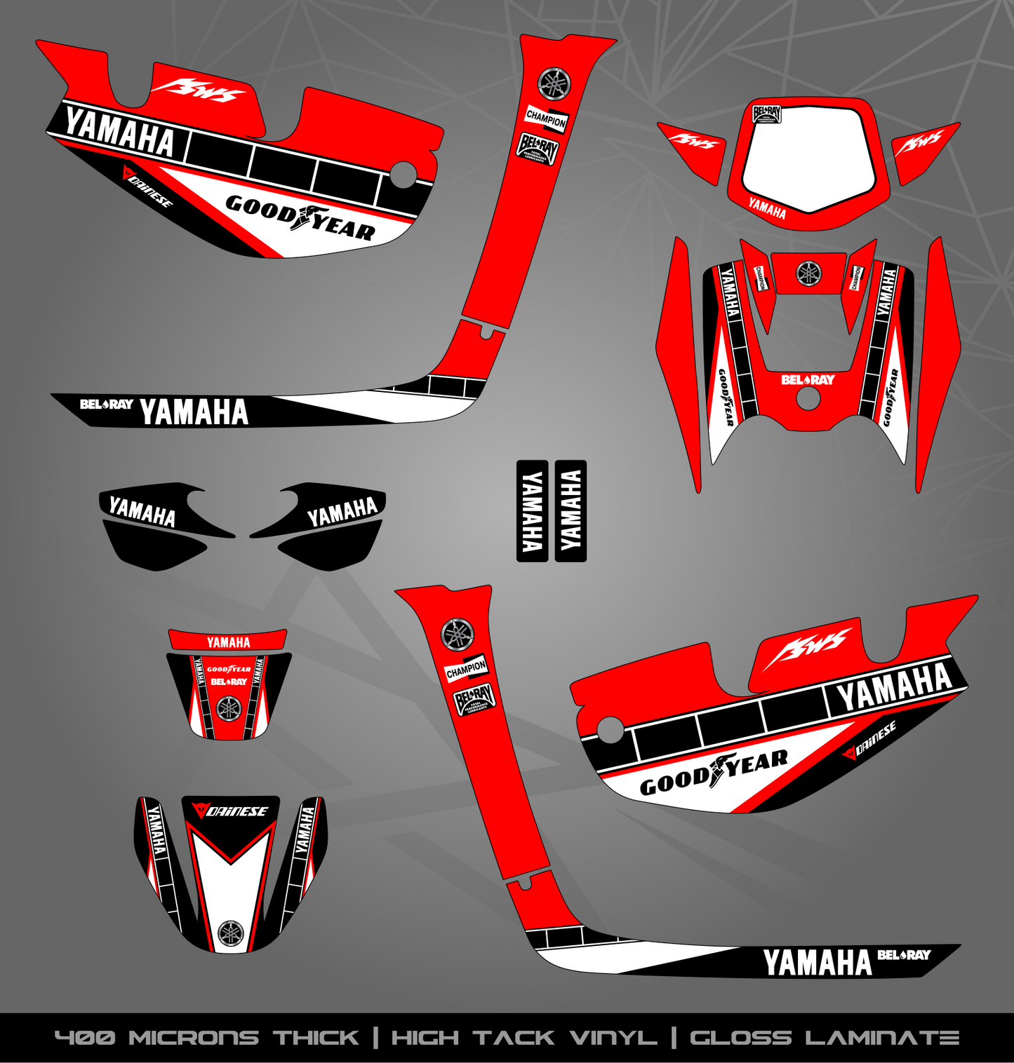 Full Sticker Kit for Yamaha BWS 100 2T (2002-2011)