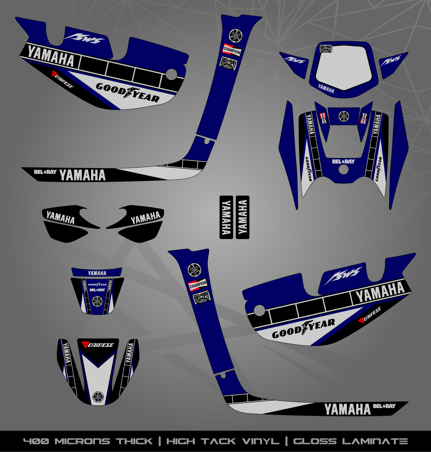 Full Sticker Kit for Yamaha BWS 100 2T (2002-2011)
