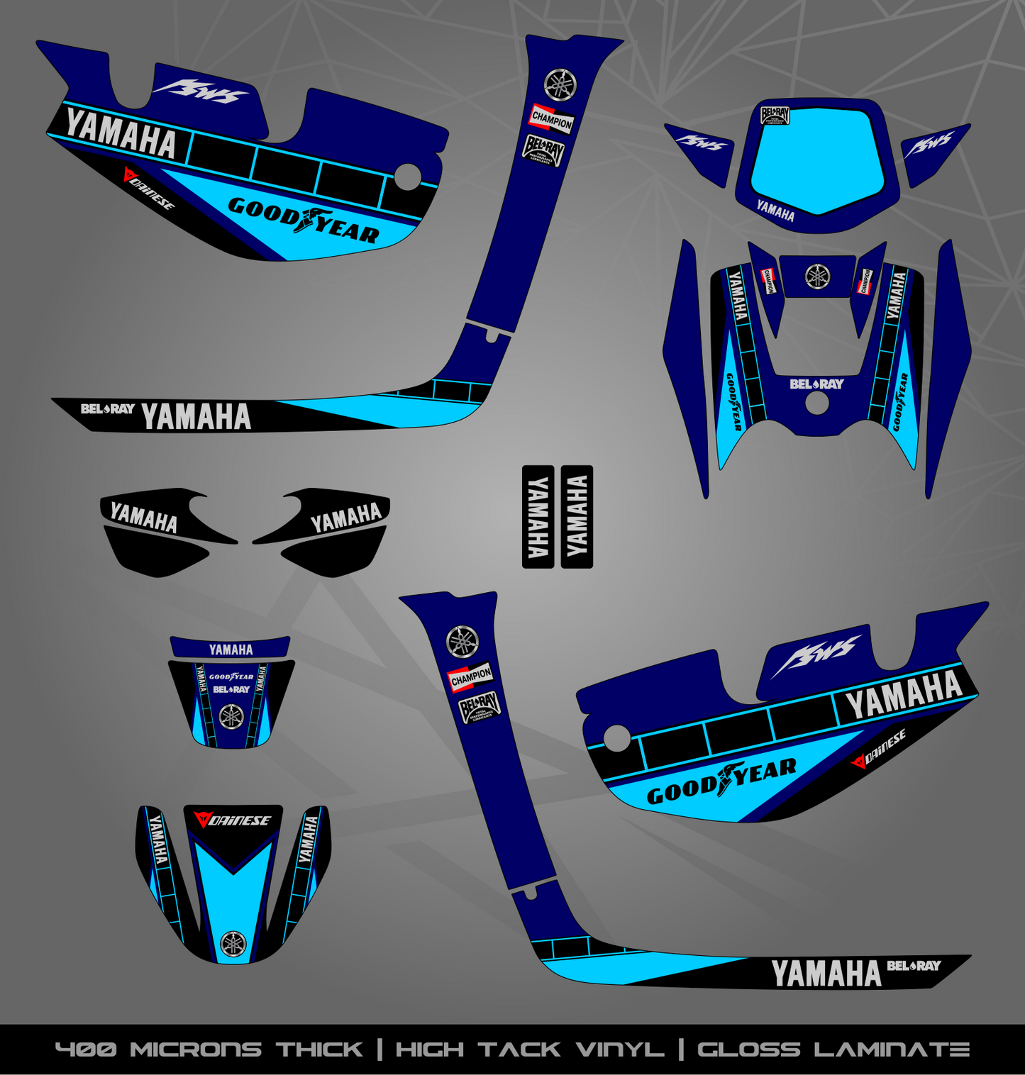 Full Sticker Kit for Yamaha BWS 100 2T (2002-2011)