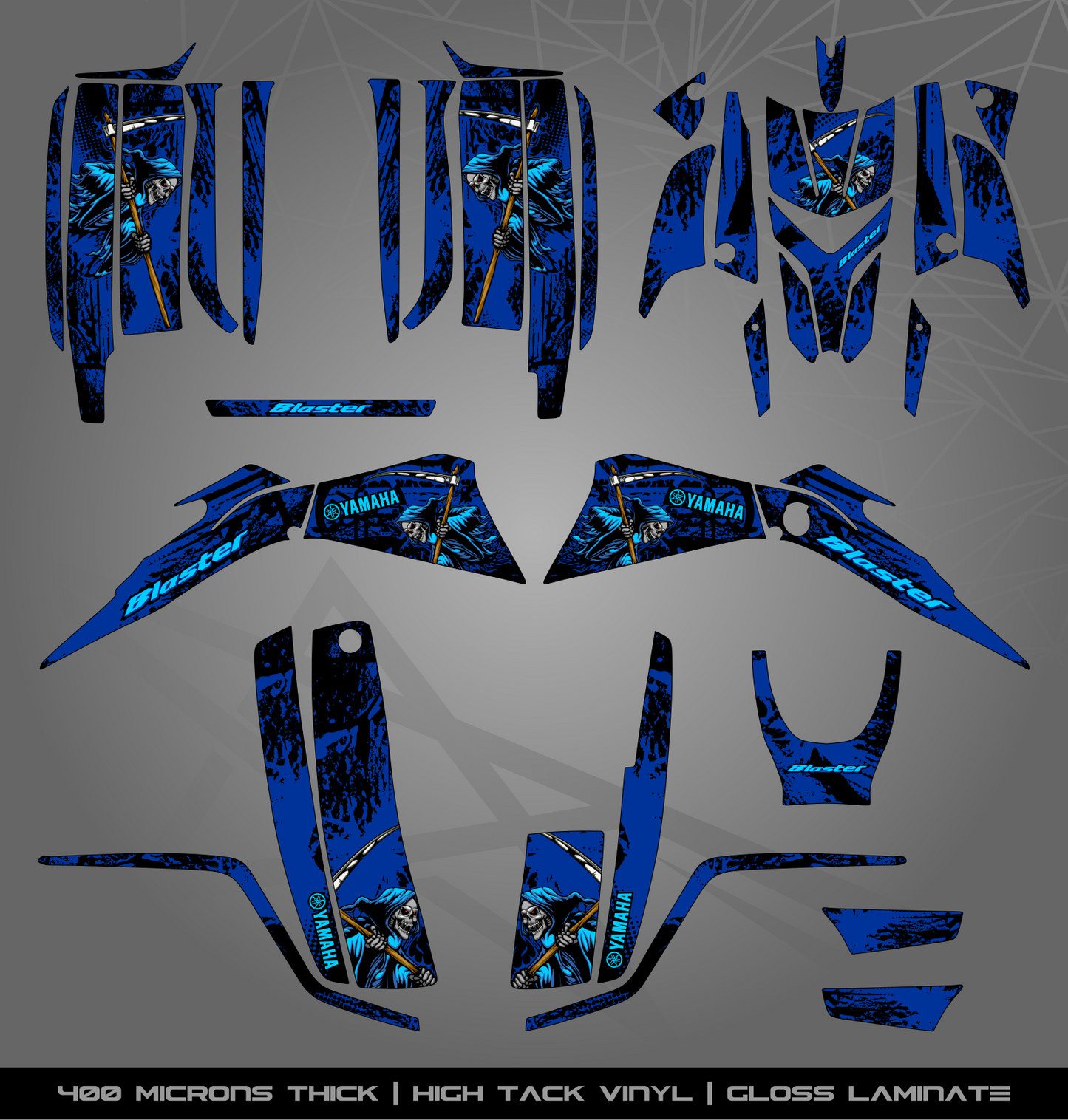 Full Sticker Kit for Yamaha Blaster 200 (2003-2006)