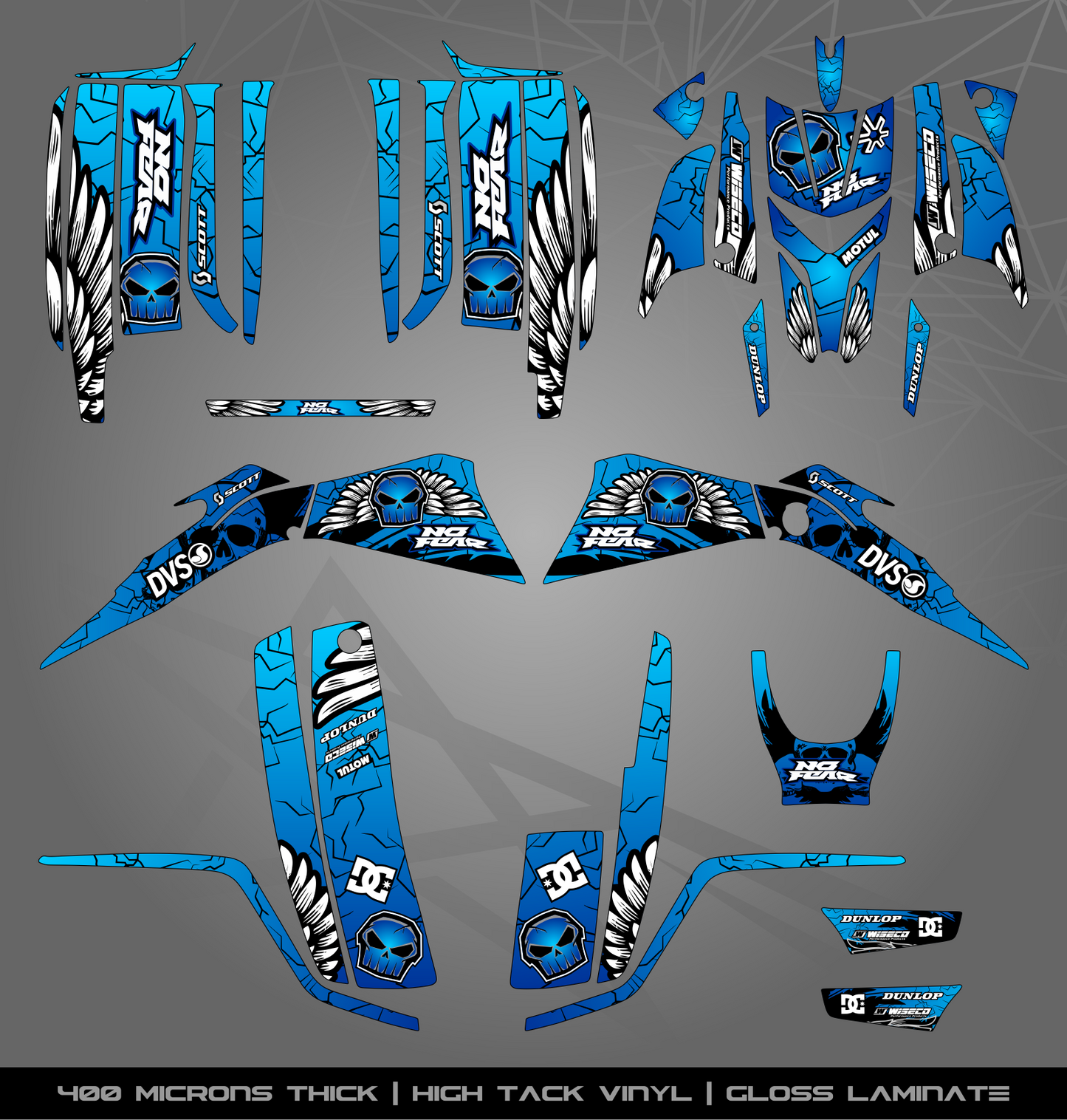 Full Sticker Kit for Yamaha Blaster 200 (2003-2006)