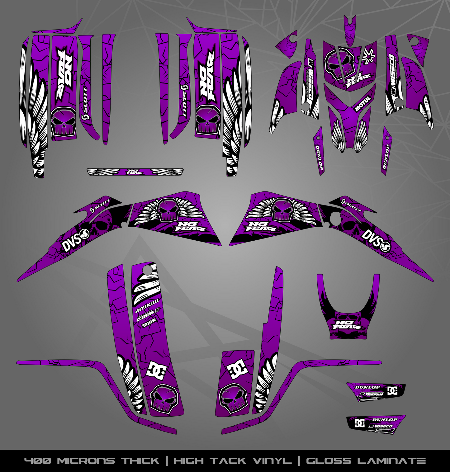 Full Sticker Kit for Yamaha Blaster 200 (2003-2006)