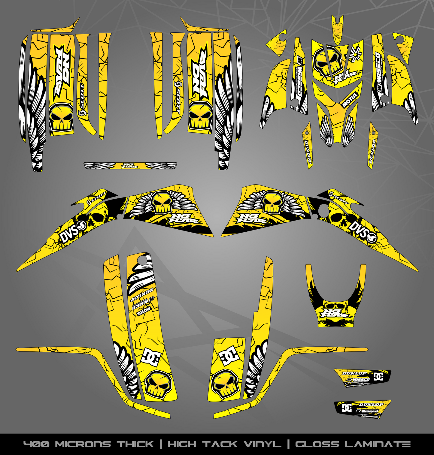Full Sticker Kit for Yamaha Blaster 200 (2003-2006)