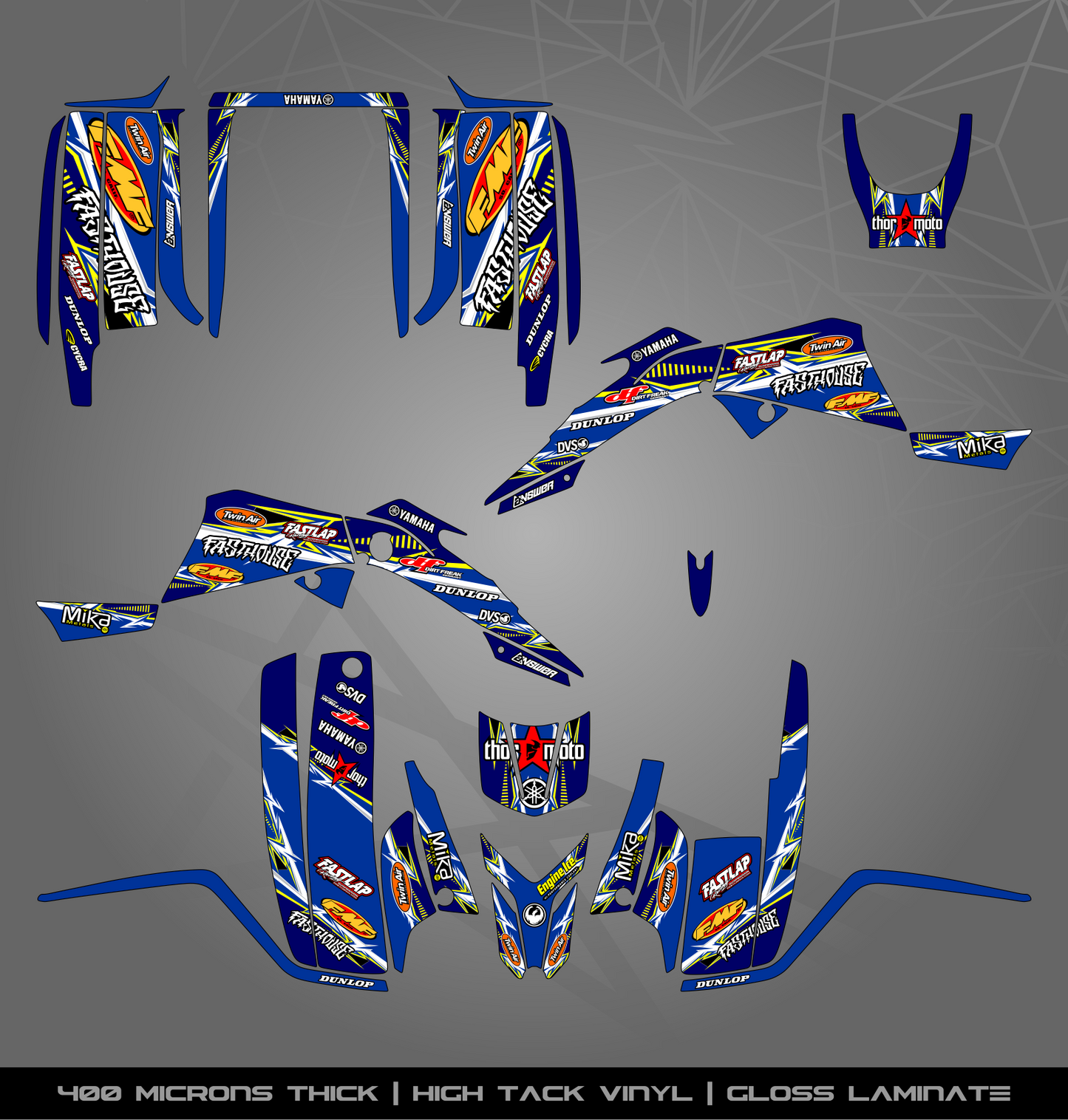 Full Sticker Kit for Yamaha Blaster 200 (2003-2006)