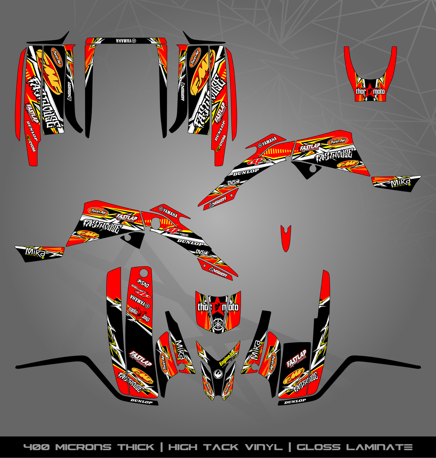 Full Sticker Kit for Yamaha Blaster 200 (2003-2006)