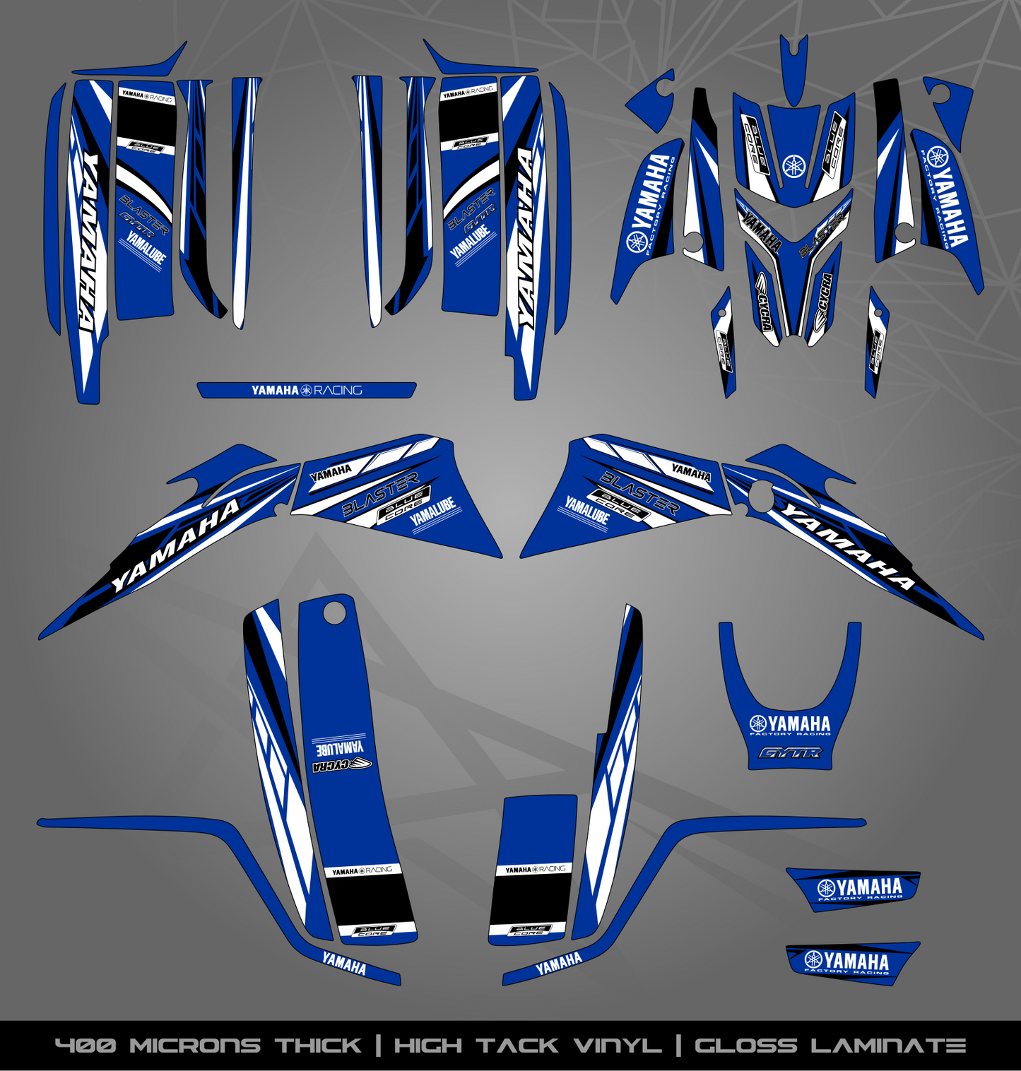 Full Sticker Kit for Yamaha Blaster 200 (2003-2006)