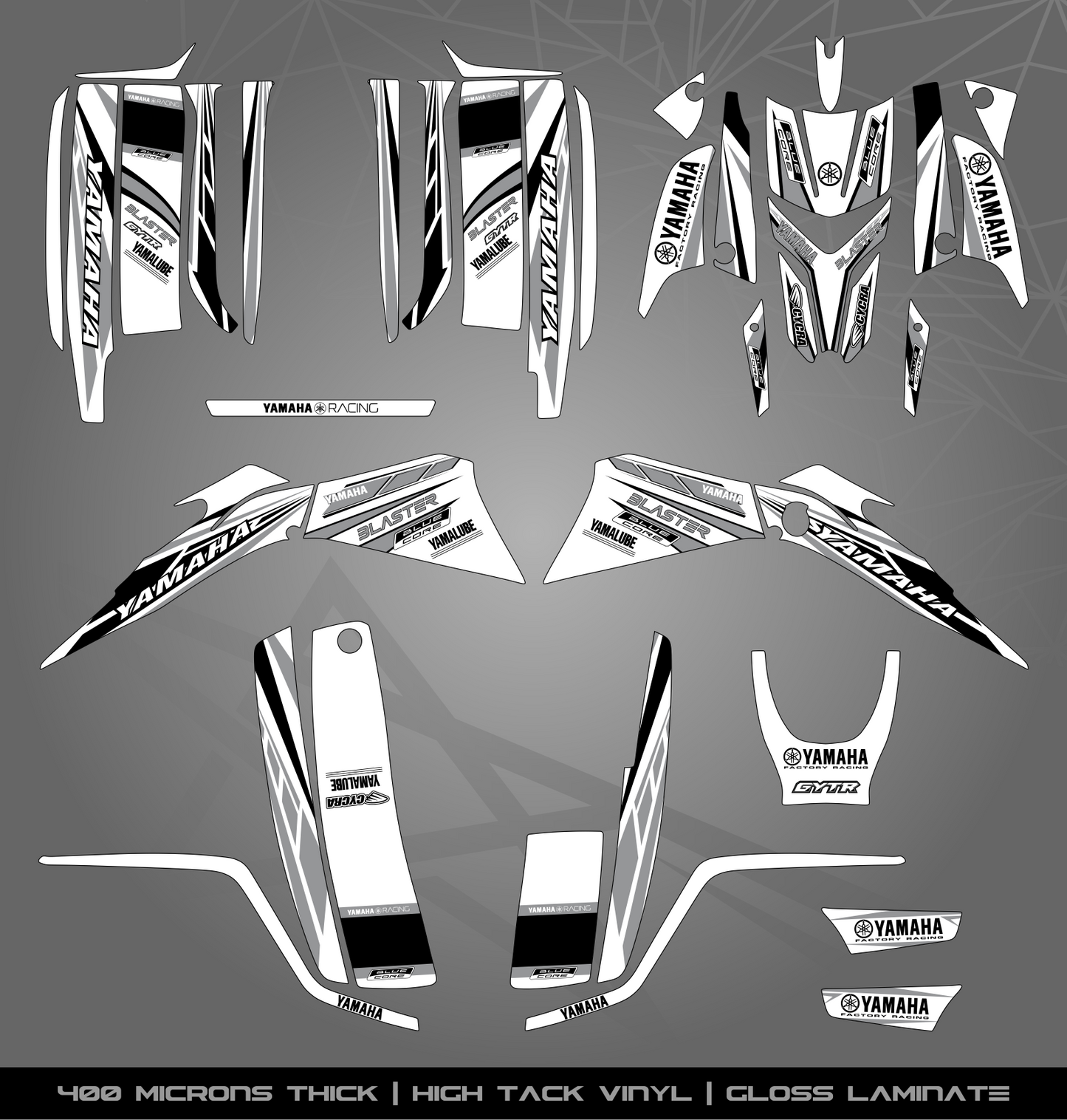 Full Sticker Kit for Yamaha Blaster 200 (2003-2006)