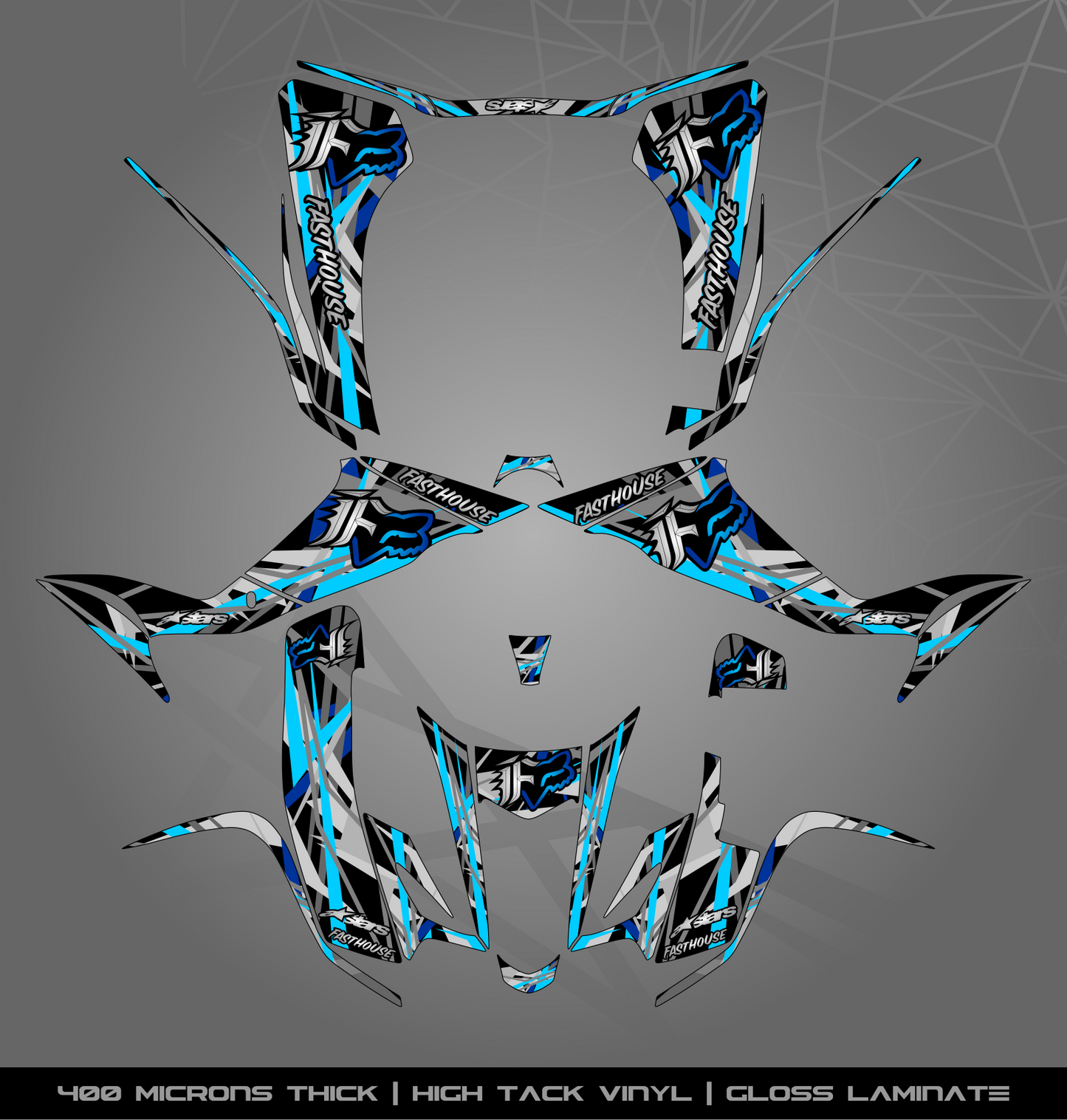 Full Sticker Kit for Suzuki LTZ 400 (2003-2008)