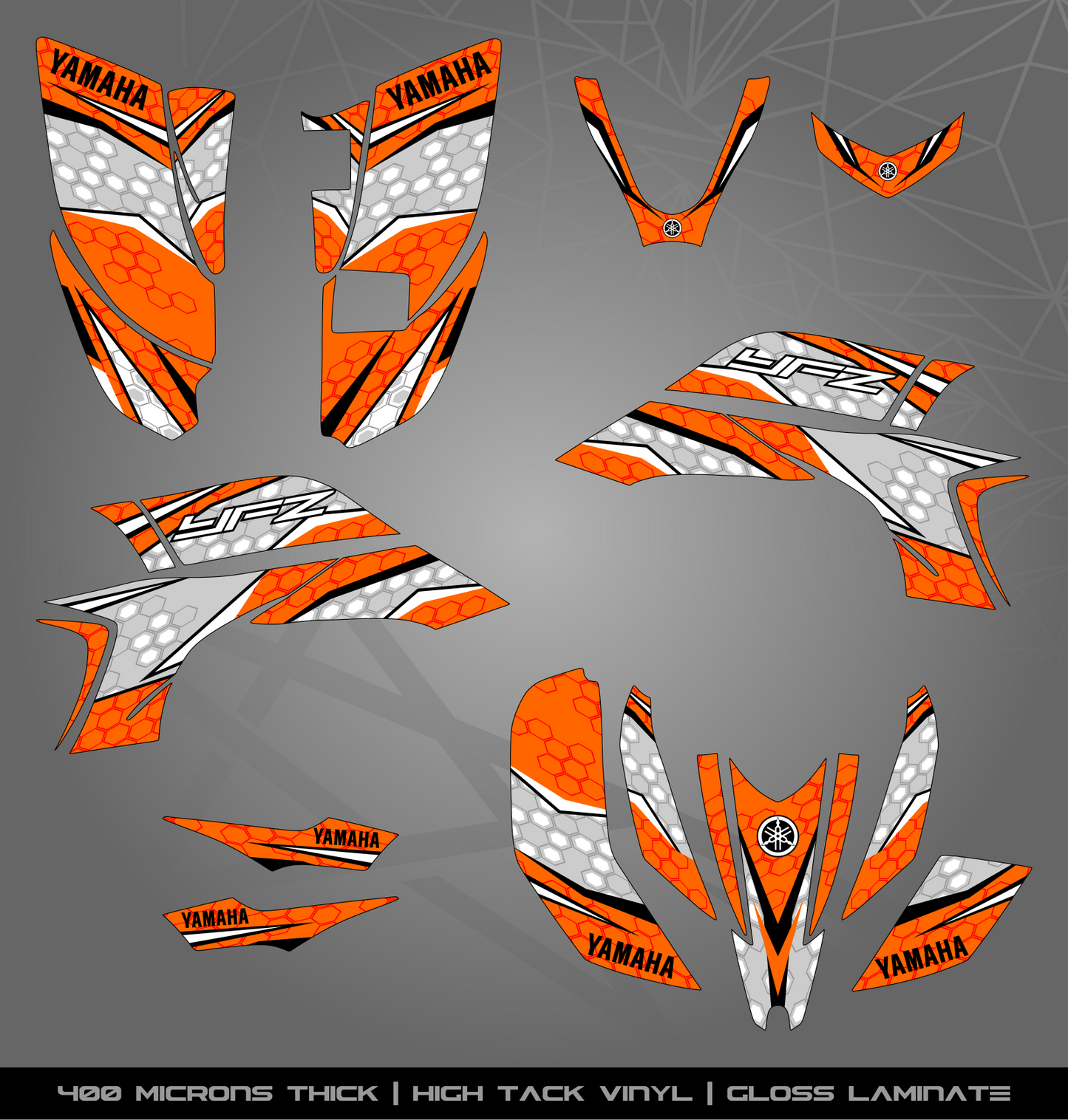 Full Sticker Kit for Yamaha YFZ 450 (2003-2008)