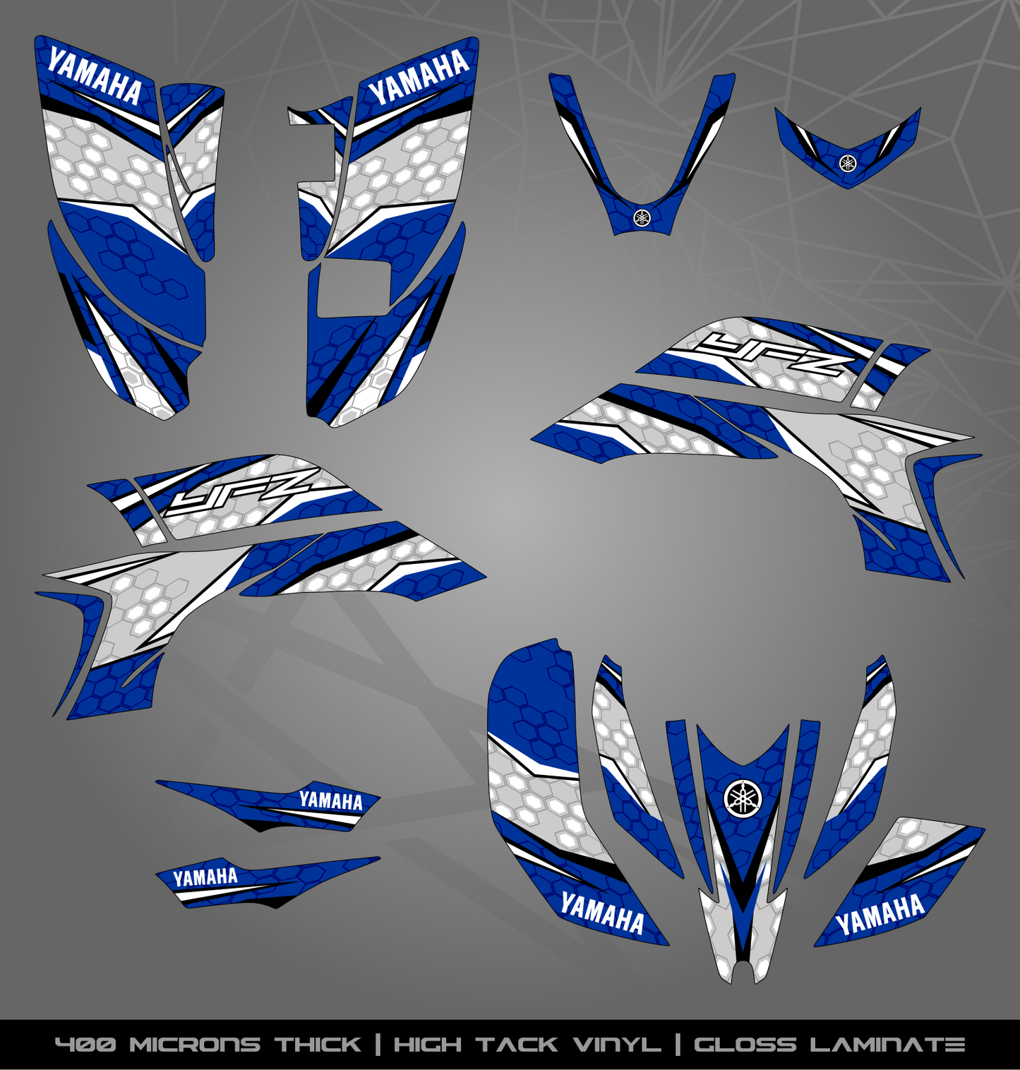 Full Sticker Kit for Yamaha YFZ 450 (2003-2008)