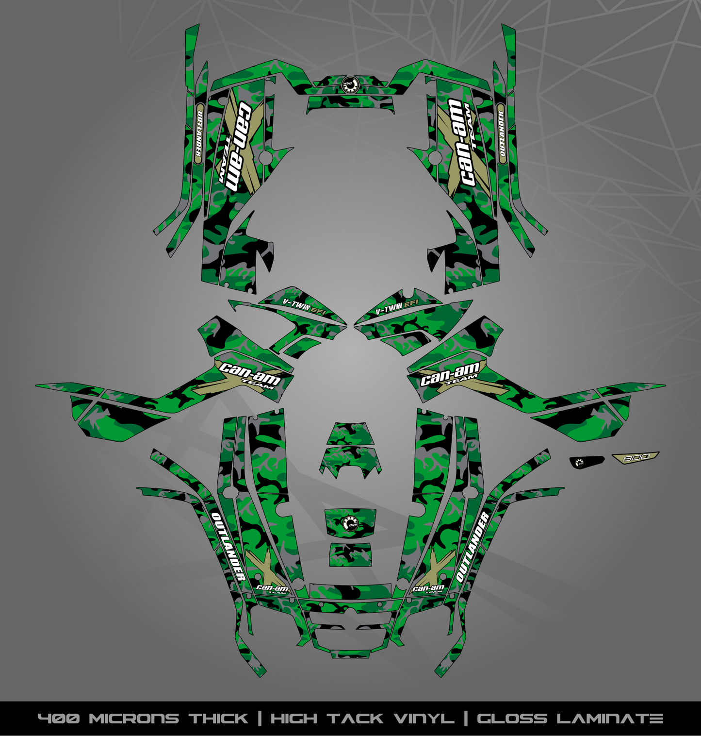 Full Sticker Kit for Can Am Outlander 500 | 650 | 800 (2006-2011)