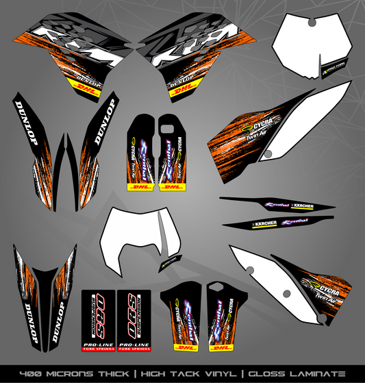 Full Sticker Kit for KTM MX / Enduro bike