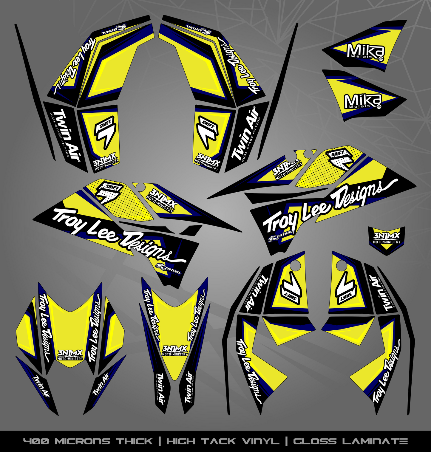 Full Sticker Kit for KTM Quad (SX/XC)