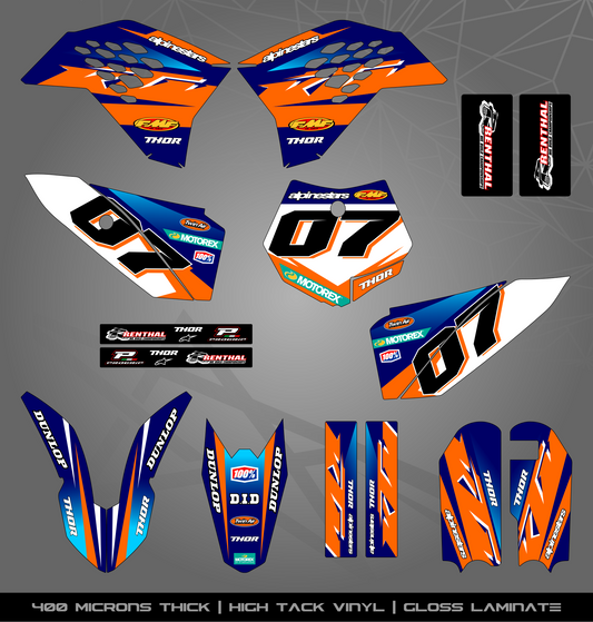 Full Sticker Kit for KTM MX / Enduro bike