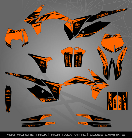 Full Sticker Kit for KTM MX / Enduro bike