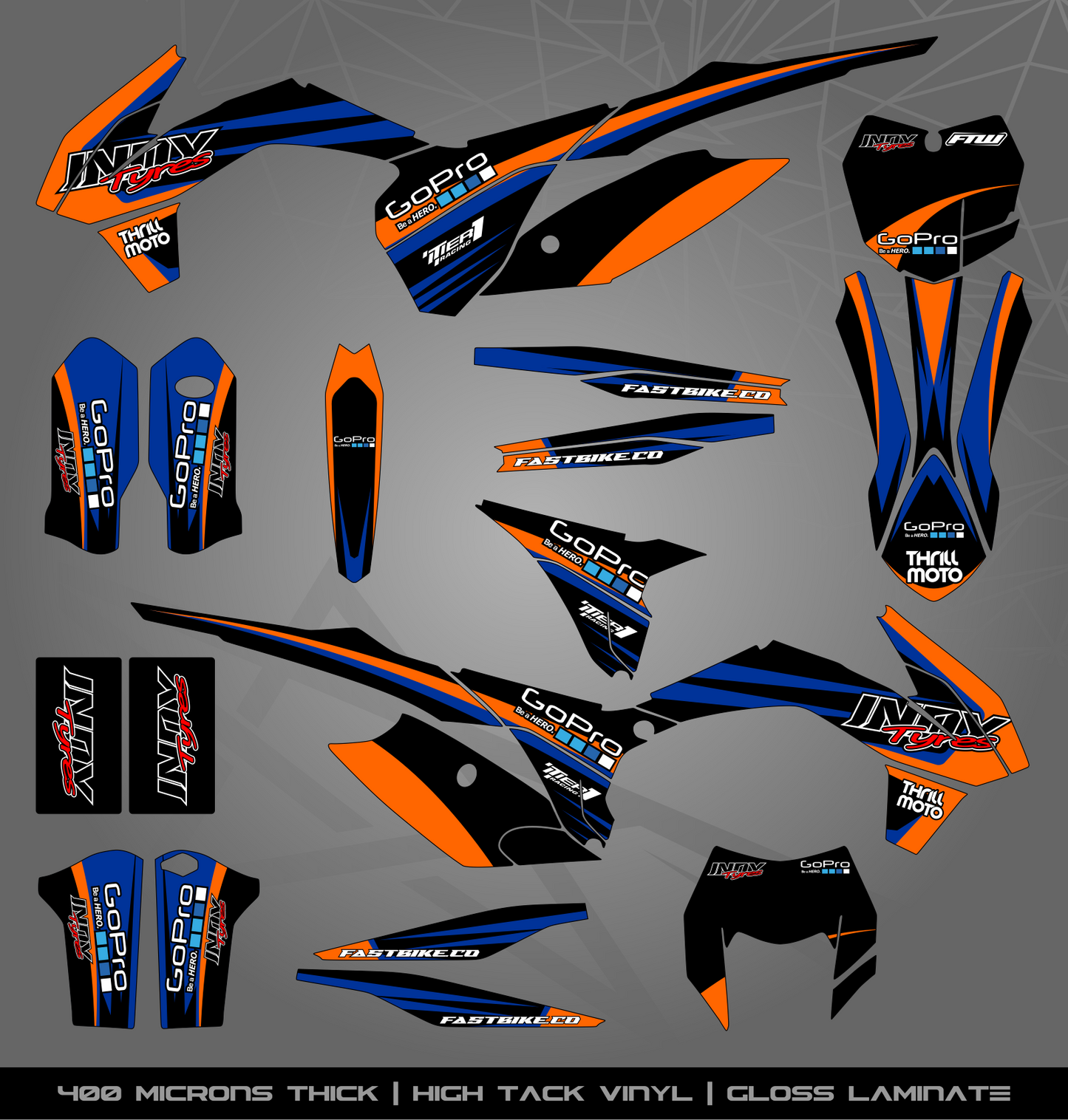 Full Sticker Kit for KTM MX / Enduro bike