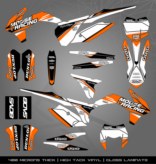 Full Sticker Kit for KTM MX / Enduro bike