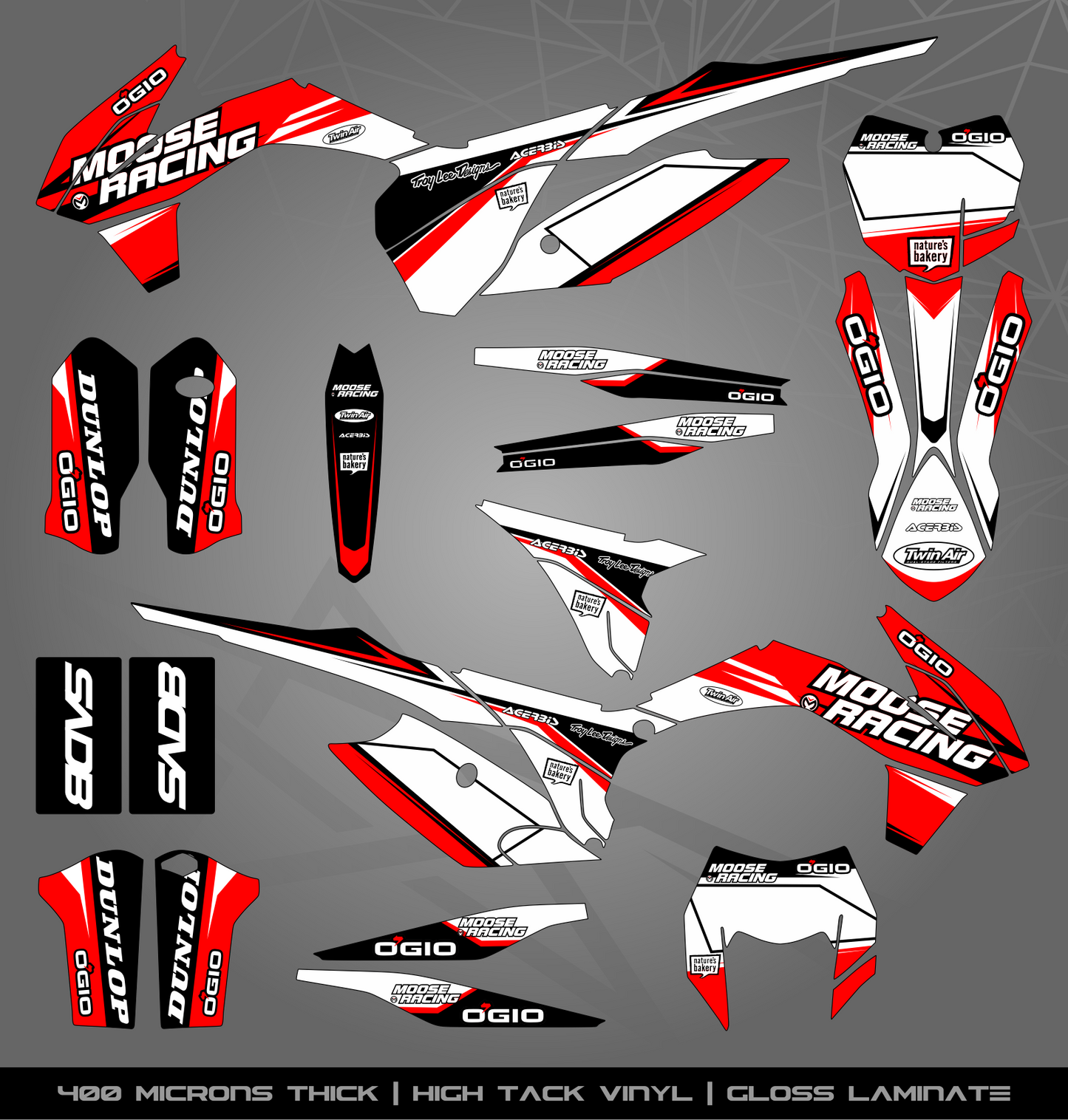 Full Sticker Kit for KTM MX / Enduro bike