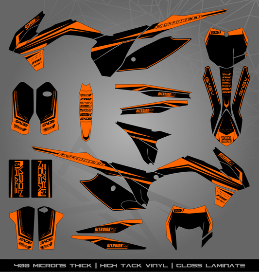 Full Sticker Kit for KTM MX / Enduro bike