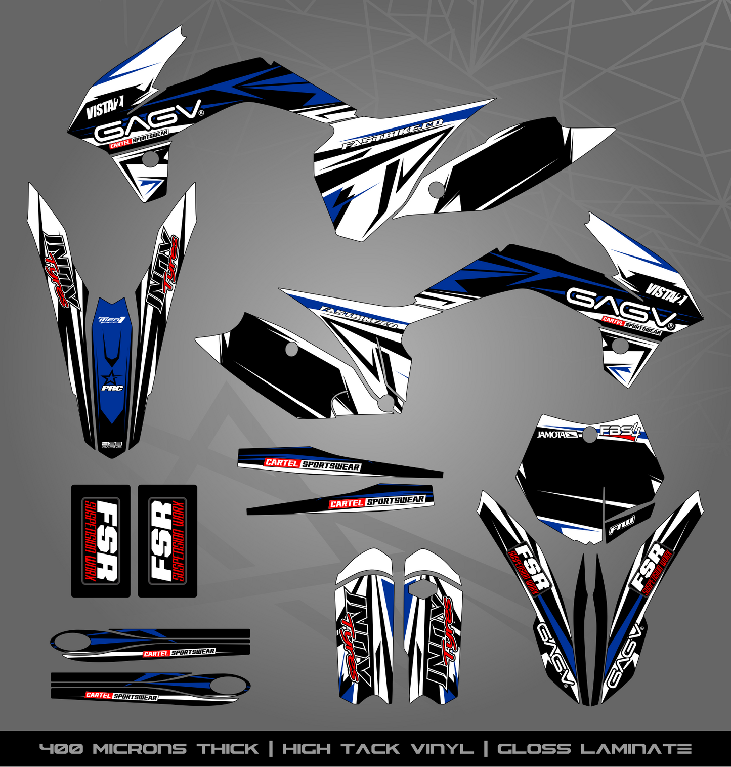 Full Sticker Kit for KTM MX / Enduro bike
