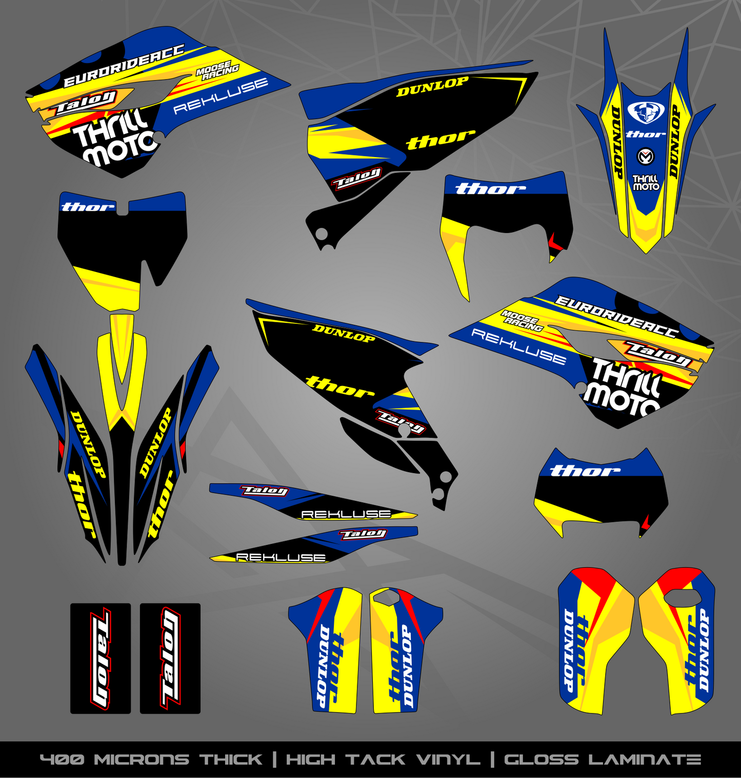Full Sticker Kit for Husqvarna MX / Enduro bike