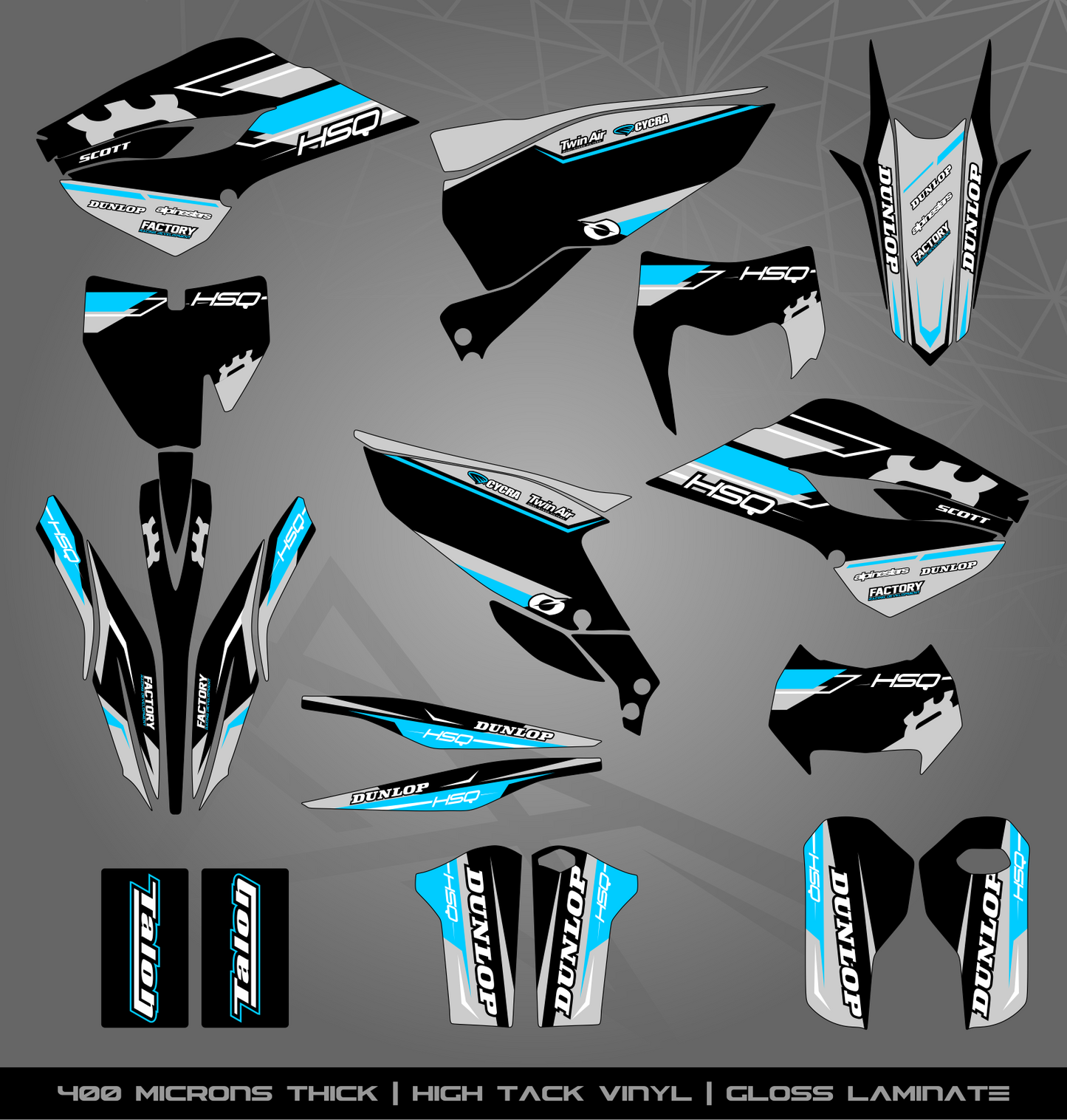 Full Sticker Kit for Husqvarna MX / Enduro bike
