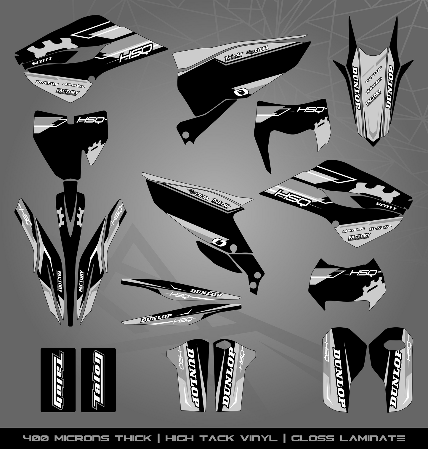 Full Sticker Kit for Husqvarna MX / Enduro bike