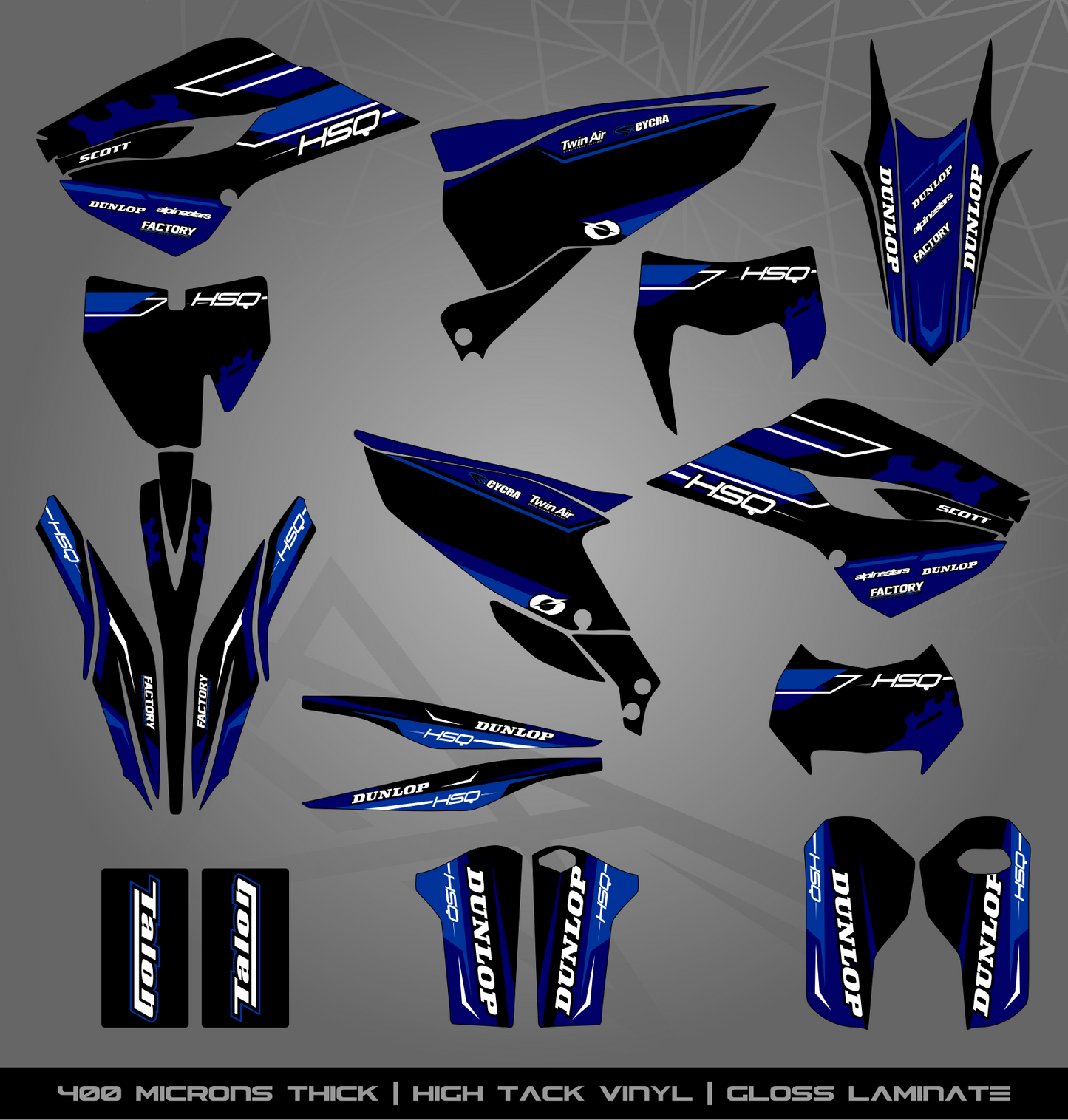 Full Sticker Kit for Husqvarna MX / Enduro bike