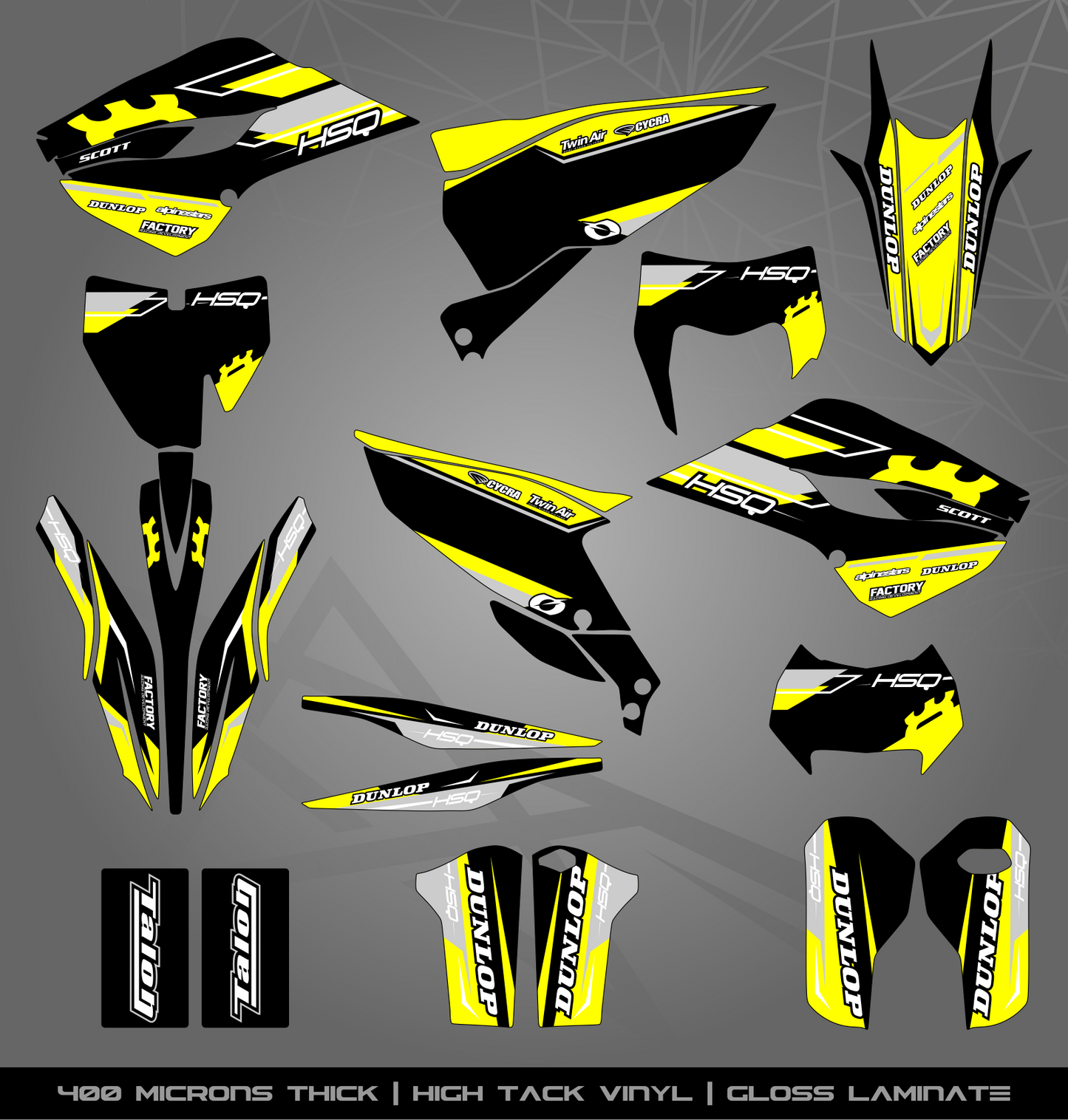 Full Sticker Kit for Husqvarna MX / Enduro bike