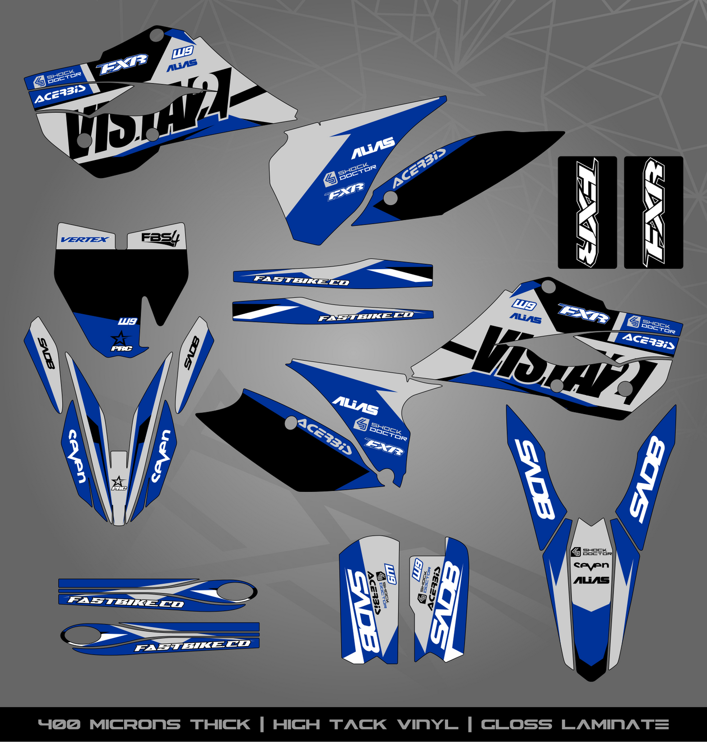 Full Sticker Kit for Husqvarna MX / Enduro bike