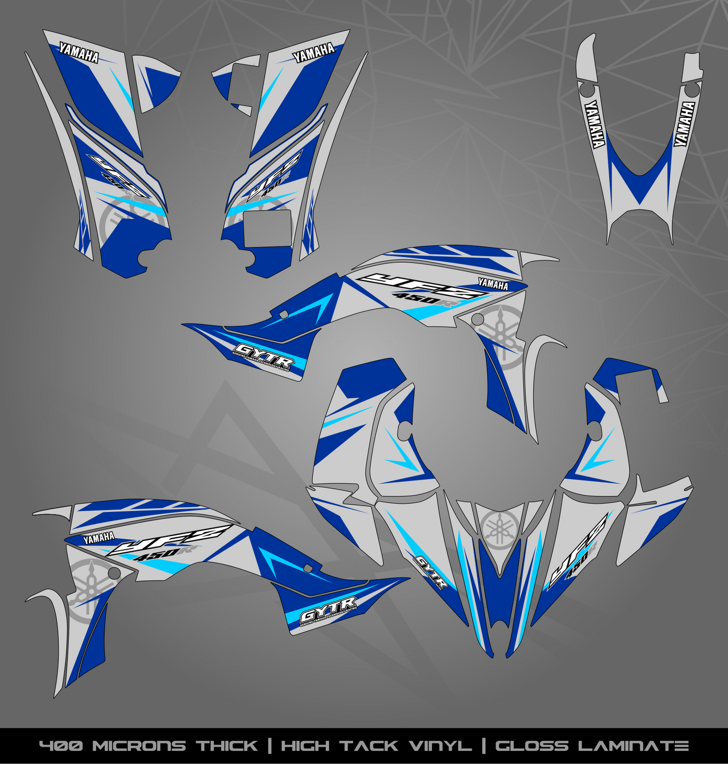 Full Sticker Kit for Yamaha YFZ 450R (2014-2022)