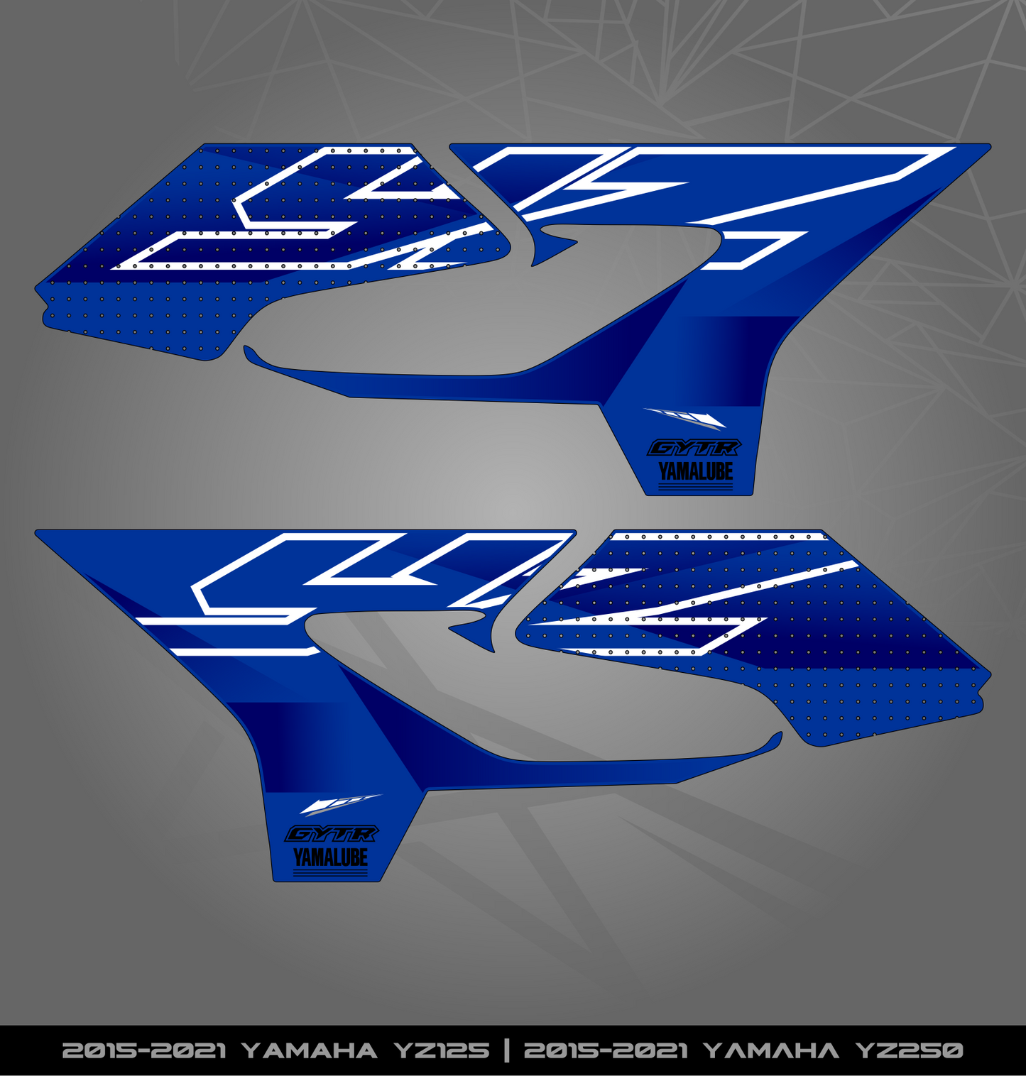 Partial Sticker Kit for Yamaha YZ 125 | 250 (2015-2021)