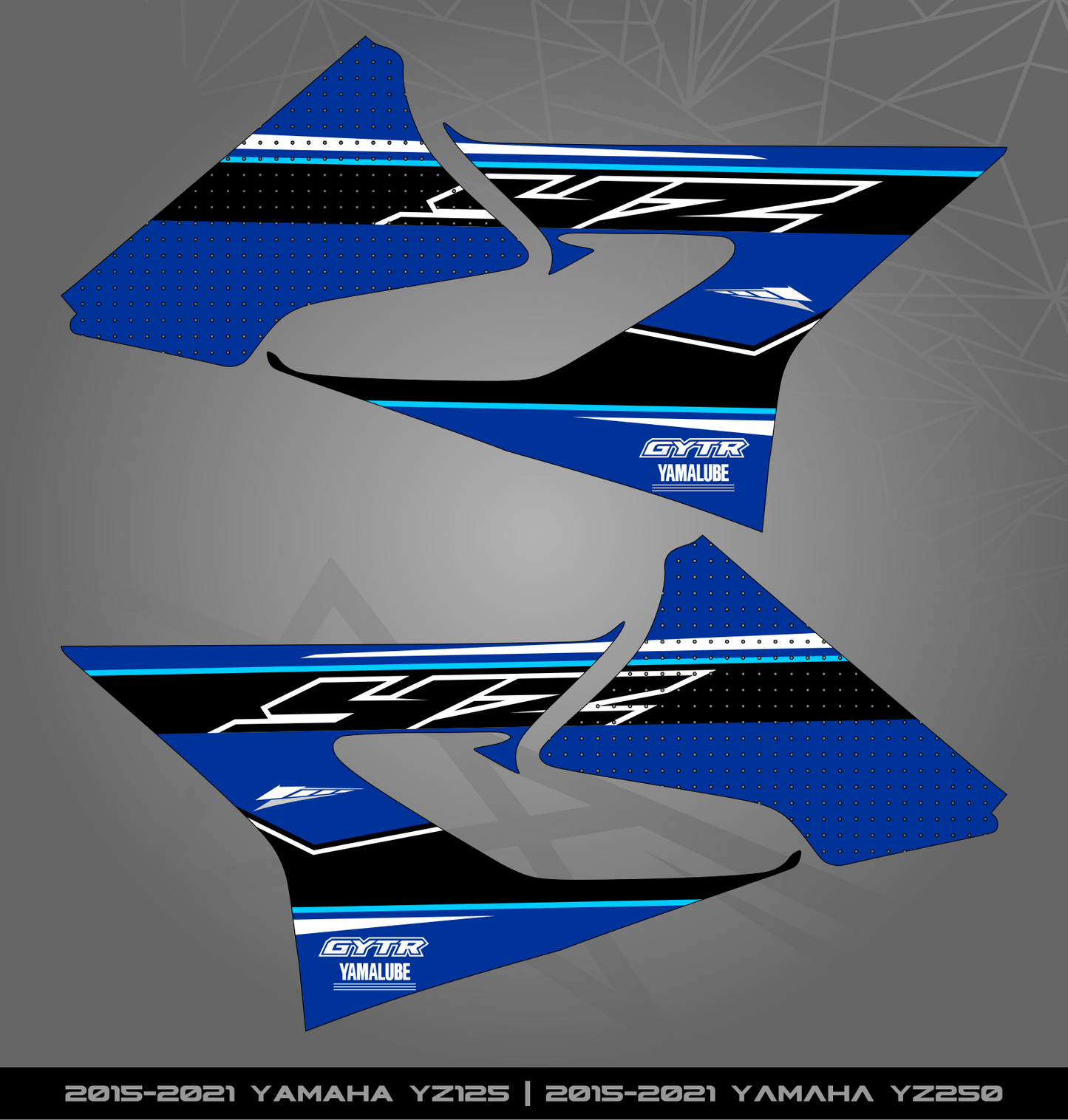 Partial Sticker Kit for Yamaha YZ 125 | 250 (2015-2021)
